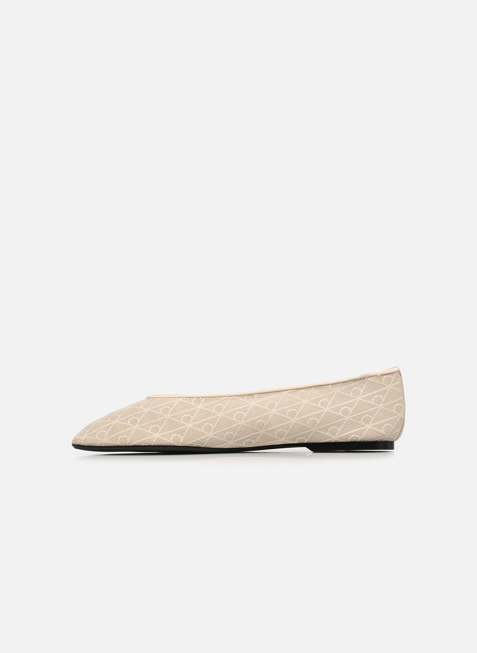 Strandsandalen SQUARE BALLERINA AOP damen grau Calvin Klein Strandsandalen SQUARE BALLERINA AOP damen grau Grey