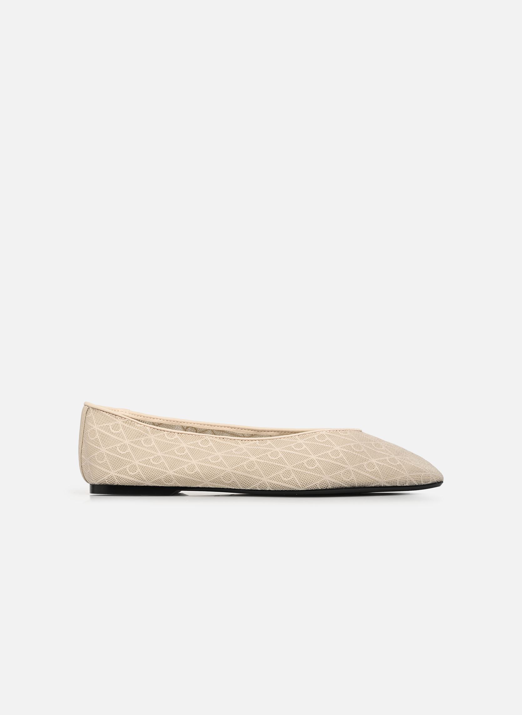 Strandsandalen SQUARE BALLERINA AOP damen grau Calvin Klein Strandsandalen SQUARE BALLERINA AOP damen grau Grey