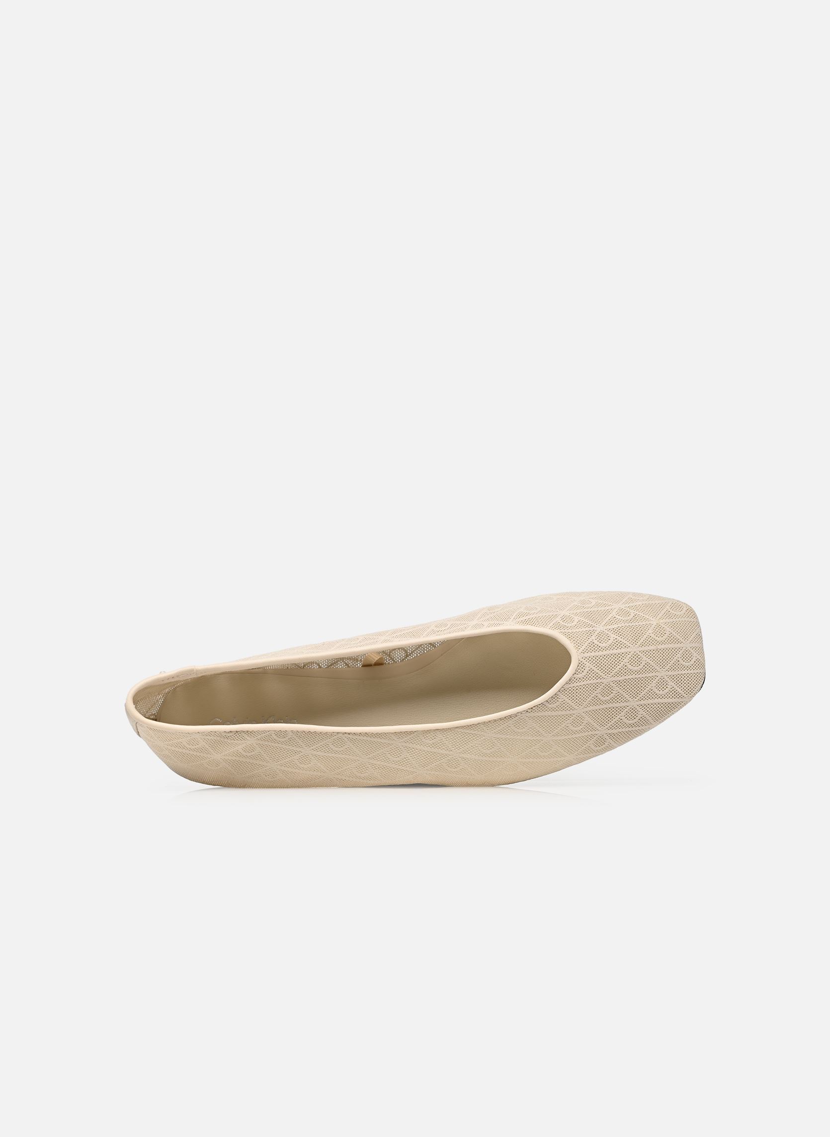 Strandsandalen SQUARE BALLERINA AOP damen grau Calvin Klein Strandsandalen SQUARE BALLERINA AOP damen grau Grey