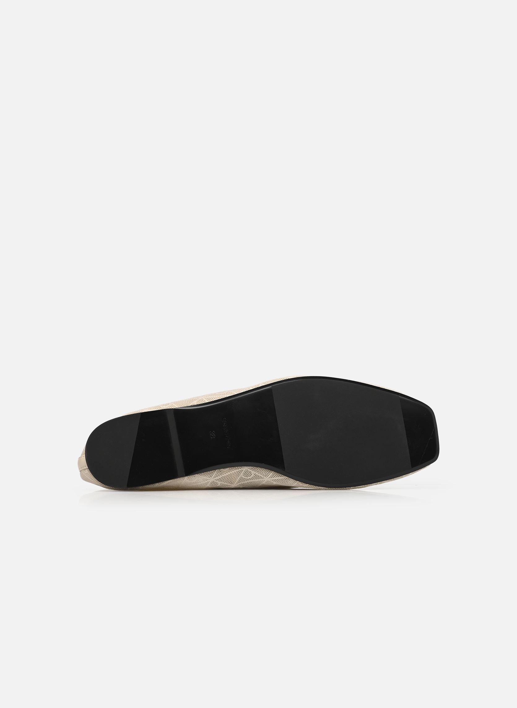 Strandsandalen SQUARE BALLERINA AOP damen grau Calvin Klein Strandsandalen SQUARE BALLERINA AOP damen grau Grey