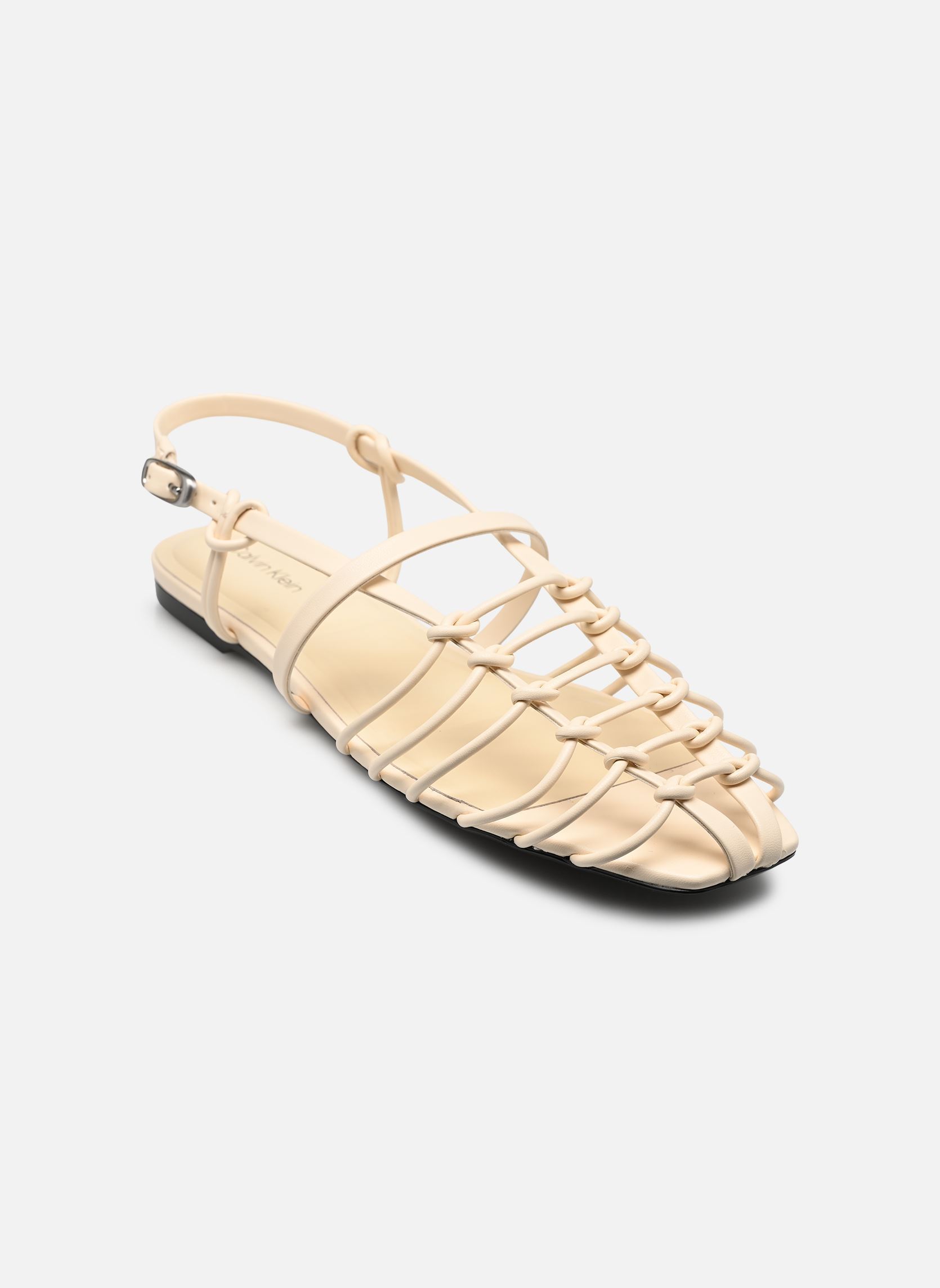 Sandales et nu pieds Calvin Klein SQUARE BALLERINA STR pour