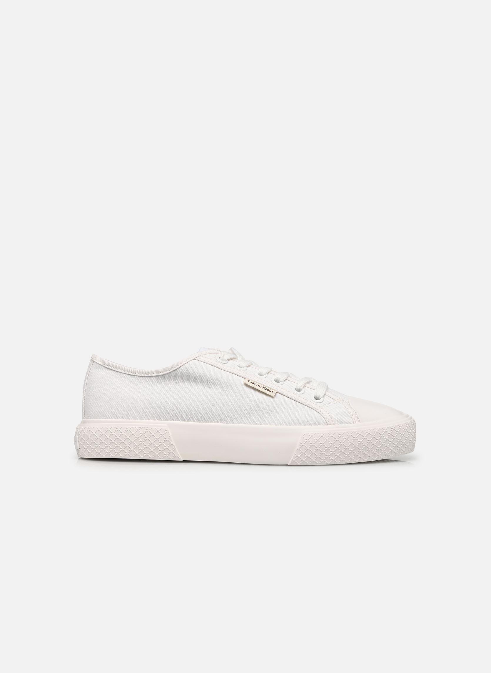 Niedrige Sneaker VULC LACE UP CANVAS damen weiß Calvin Klein Niedrige Sneaker VULC LACE UP CANVAS damen weiß White