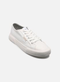 Niedrige Sneaker VULC LACE UP CANVAS damen weiß