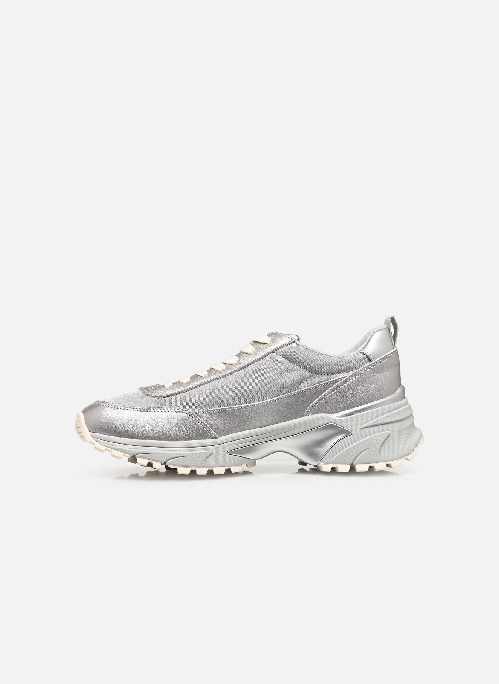 Baskets basses HIKE RUNNER ORGANZA femme gris Calvin Klein Baskets basses HIKE RUNNER ORGANZA femme gris Grey
