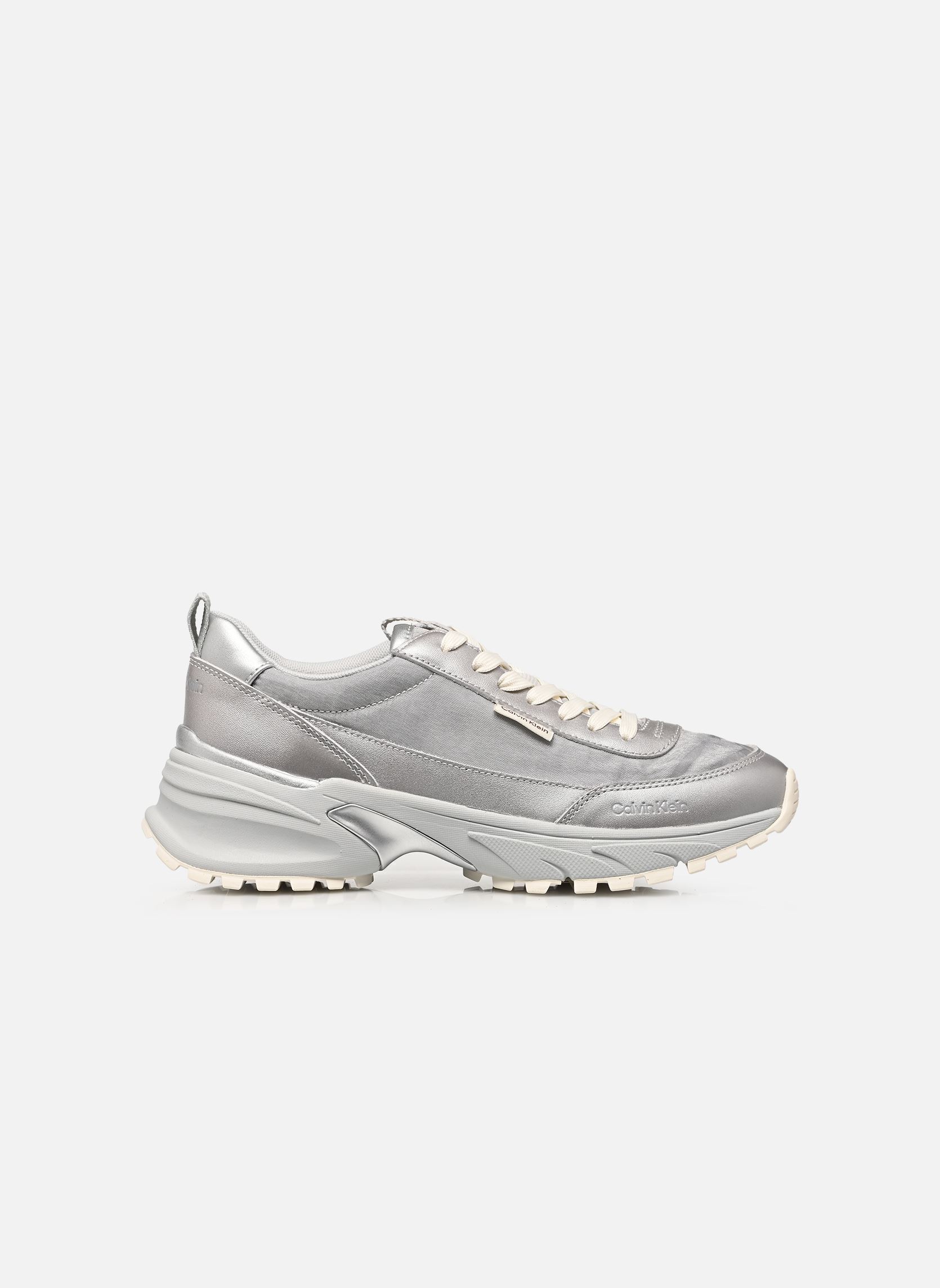 Baskets basses HIKE RUNNER ORGANZA femme gris Calvin Klein Baskets basses HIKE RUNNER ORGANZA femme gris Grey