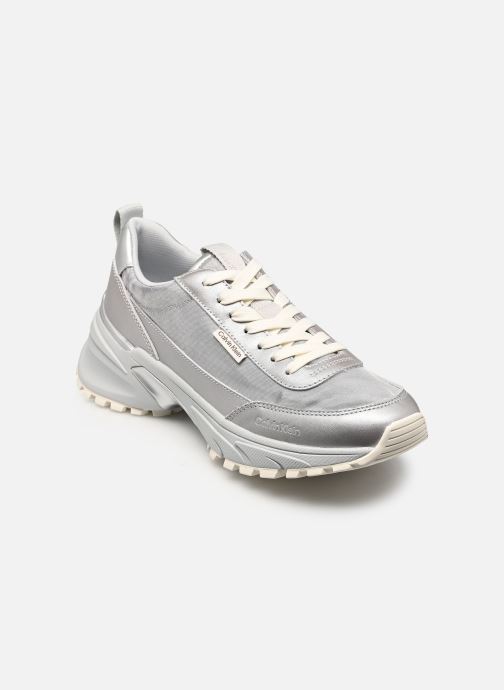 Calvin Klein Niedrige Sneaker HIKE RUNNER ORGANZA damen grau