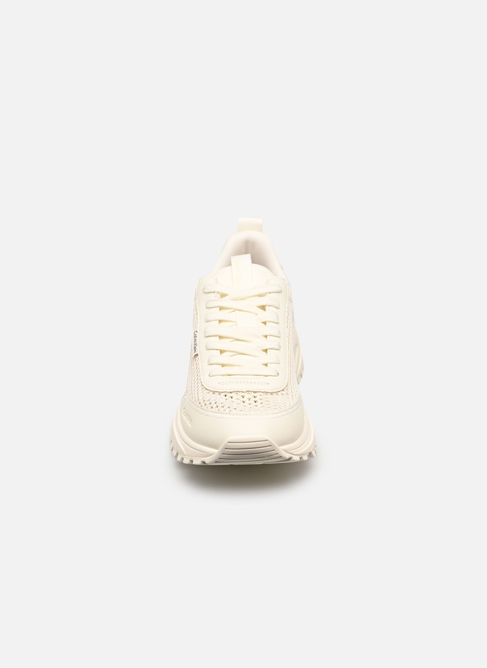 Niedrige Sneaker HIKE RUNNER LUP LIN damen weiß Calvin Klein Niedrige Sneaker HIKE RUNNER LUP LIN damen weiß White