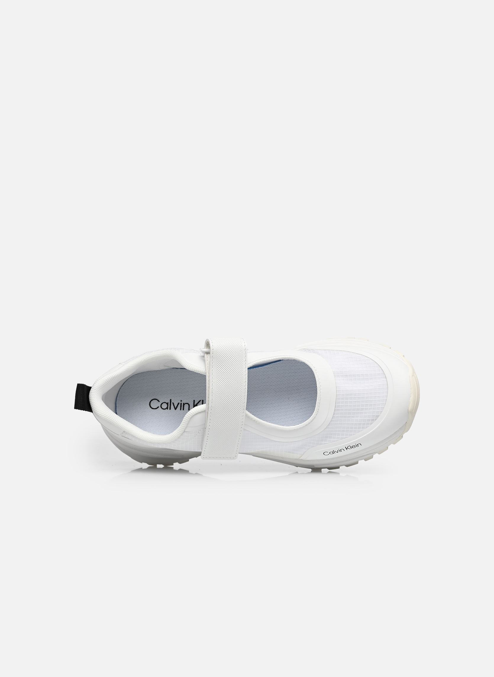 Baskets basses HIKE RUNNER SLIPON M femme blanc Calvin Klein Baskets basses HIKE RUNNER SLIPON M femme blanc WHITE