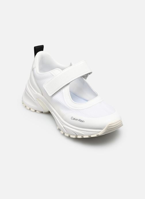 Calvin Klein Baskets basses HIKE RUNNER SLIPON M femme blanc