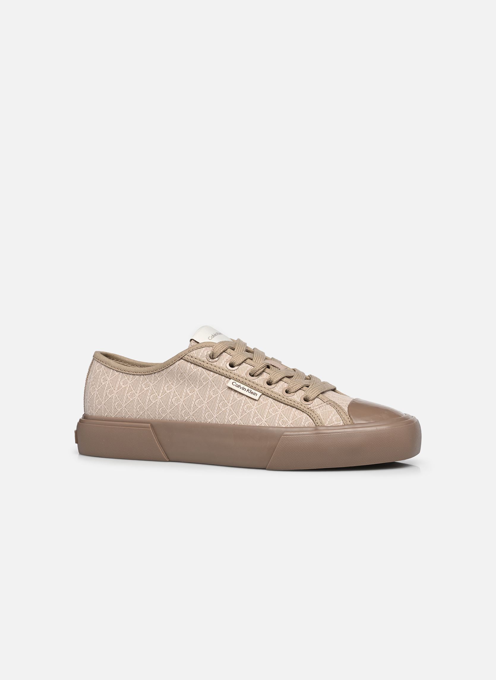Niedrige Sneaker VULC LOW LACEUP AOP damen beige Calvin Klein Niedrige Sneaker VULC LOW LACEUP AOP damen beige Beige