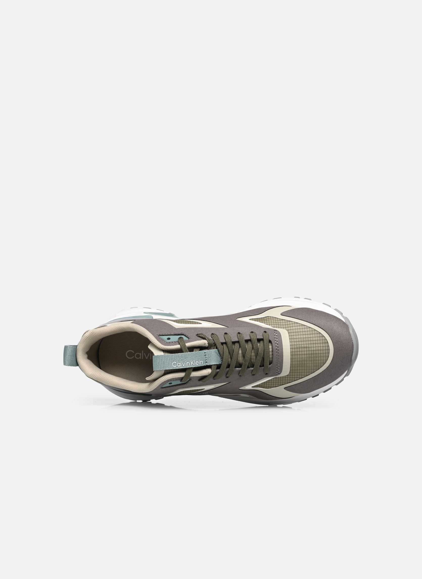 Baskets HIKE RUNNER LACEUP S homme gris Calvin Klein Baskets HIKE RUNNER LACEUP S homme gris GREY