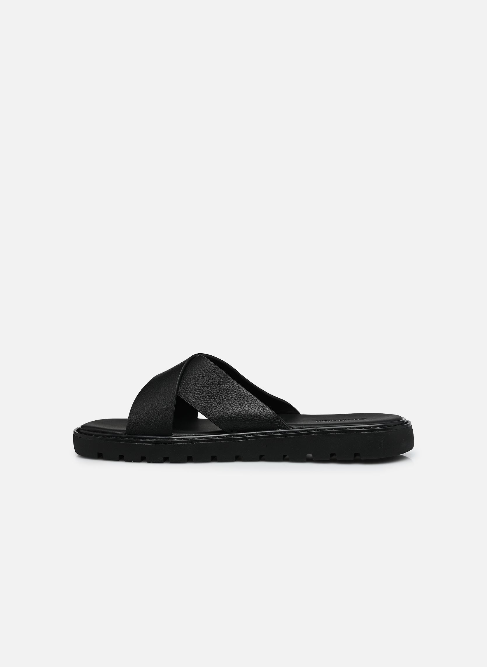 Sandales de bain SQ MOLDED SANDAL XCR homme gris Calvin Klein Sandales de bain SQ MOLDED SANDAL XCR homme gris BLACK