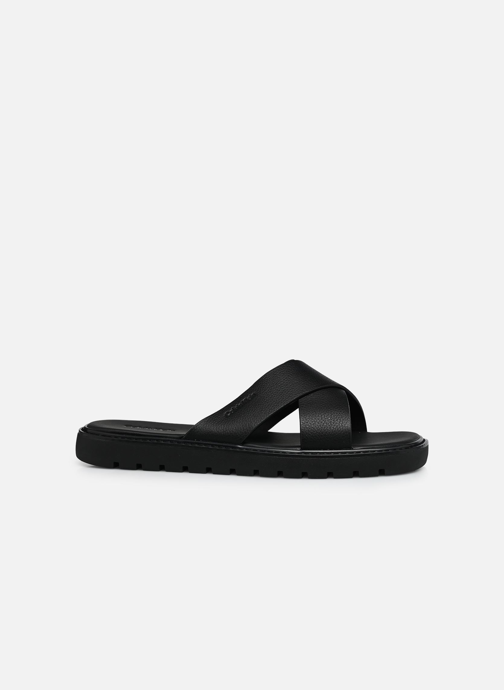 Sandales de bain SQ MOLDED SANDAL XCR homme gris Calvin Klein Sandales de bain SQ MOLDED SANDAL XCR homme gris BLACK