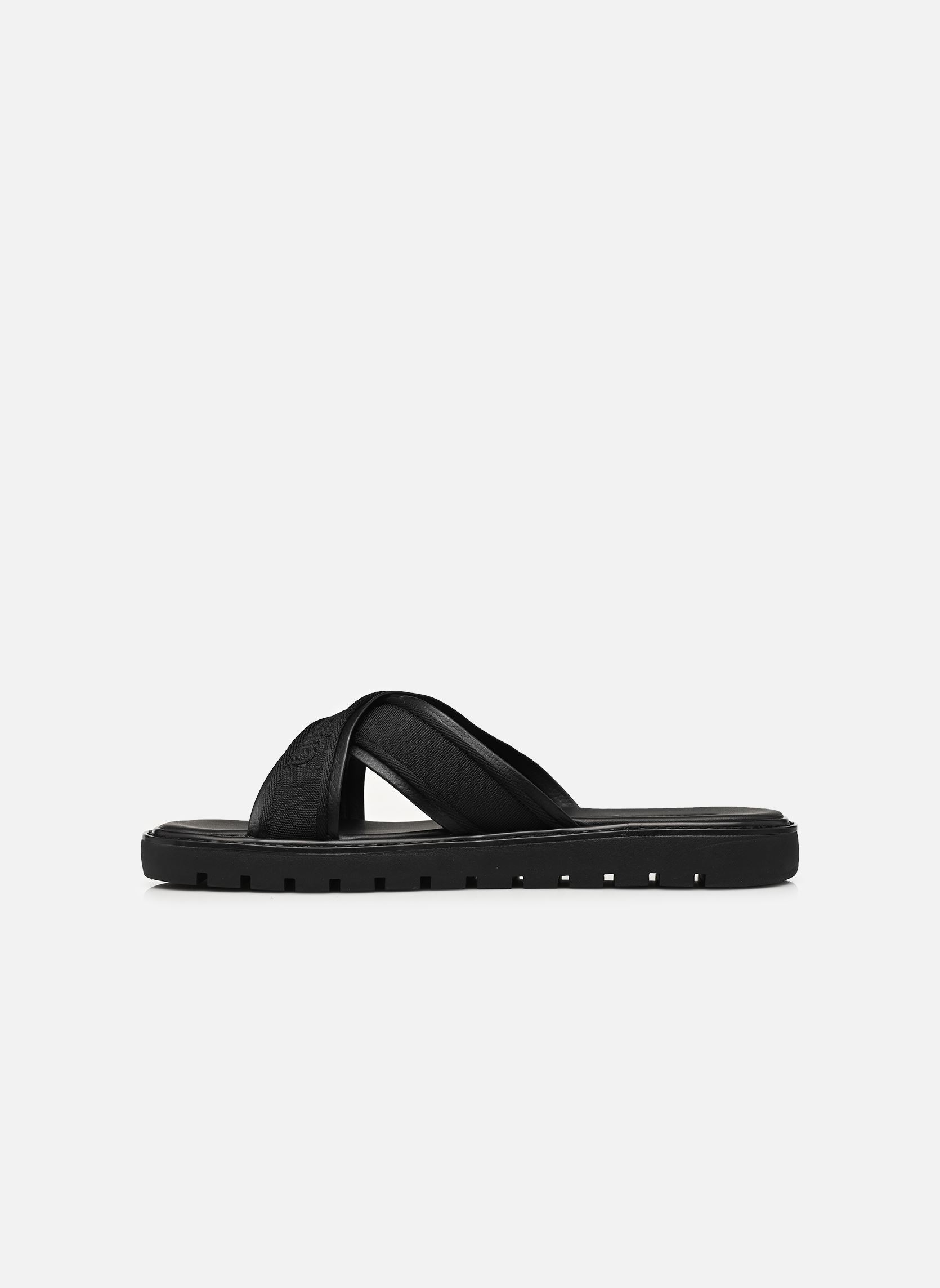 Sandales de bain SQ MOLDED SANDAL XCR homme noir Calvin Klein Sandales de bain SQ MOLDED SANDAL XCR homme noir BLACK 1
