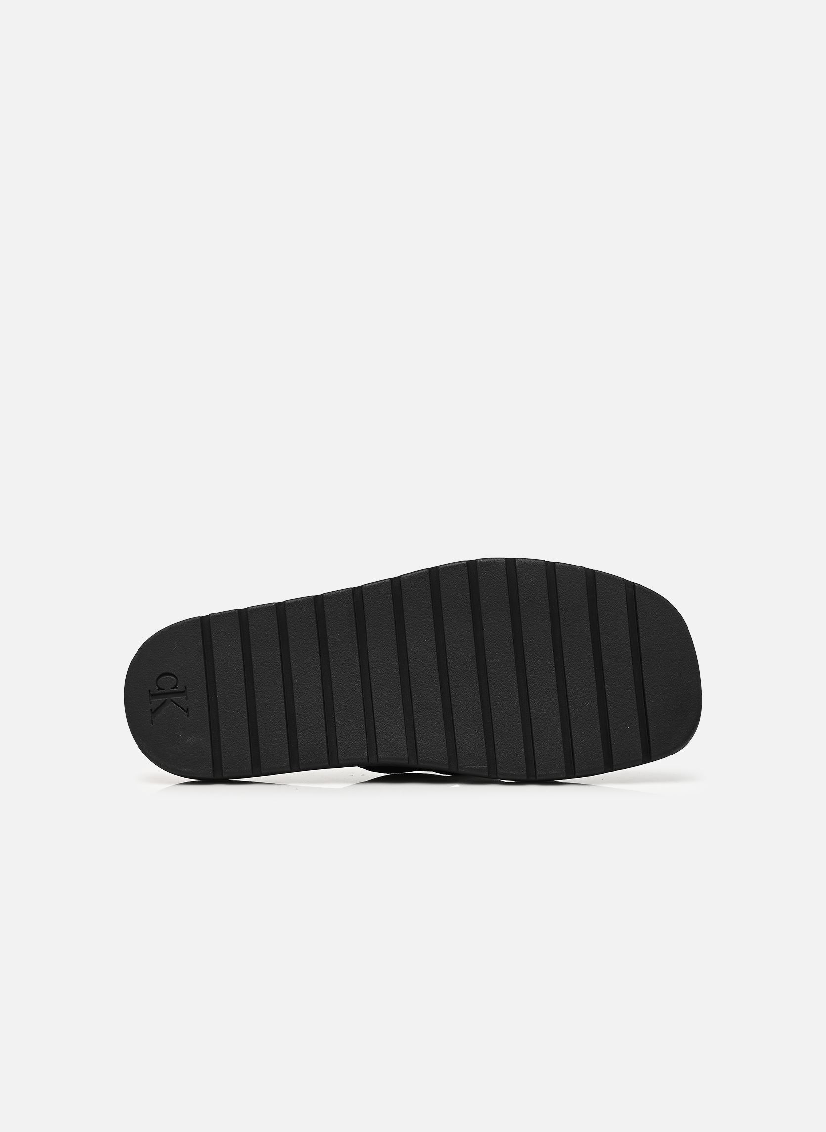 Sandales de bain SQ MOLDED SANDAL XCR homme noir Calvin Klein Sandales de bain SQ MOLDED SANDAL XCR homme noir BLACK 1