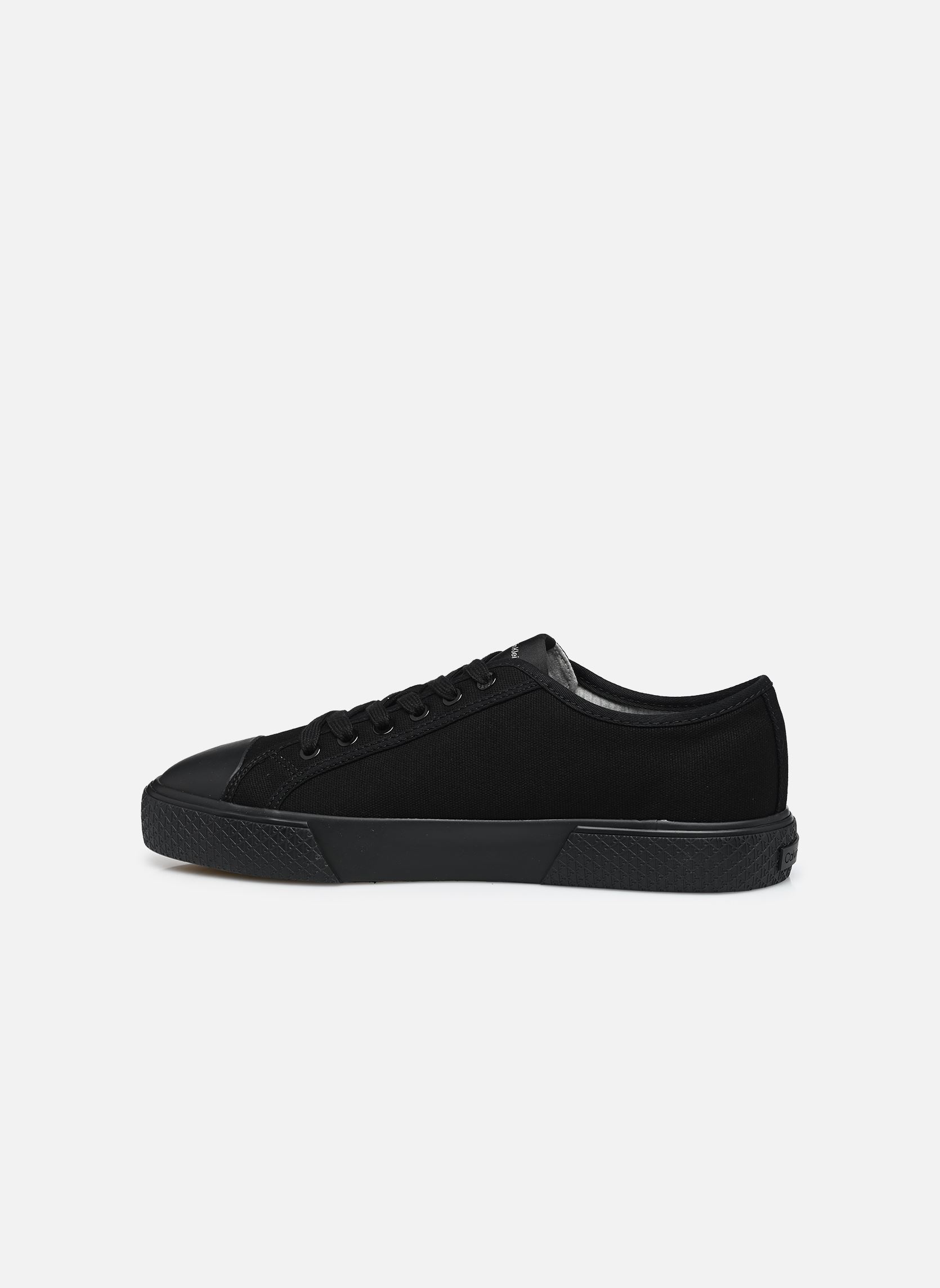 Baskets toile VULC LACEUP CV homme noir Calvin Klein Baskets toile VULC LACEUP CV homme noir BLACK