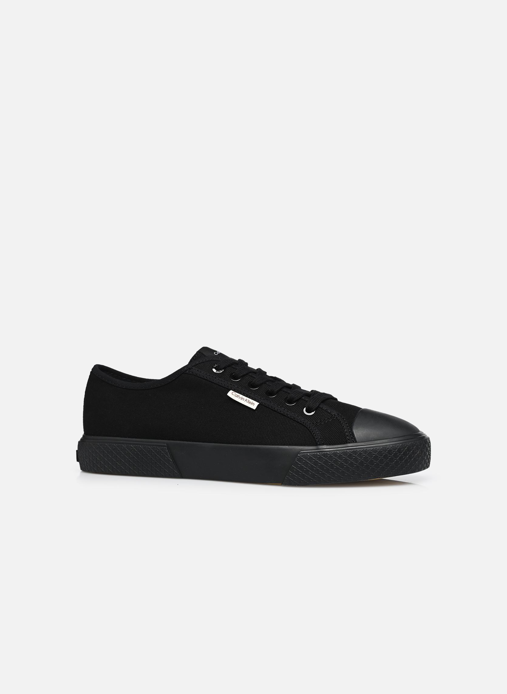 Baskets toile VULC LACEUP CV homme noir Calvin Klein Baskets toile VULC LACEUP CV homme noir BLACK