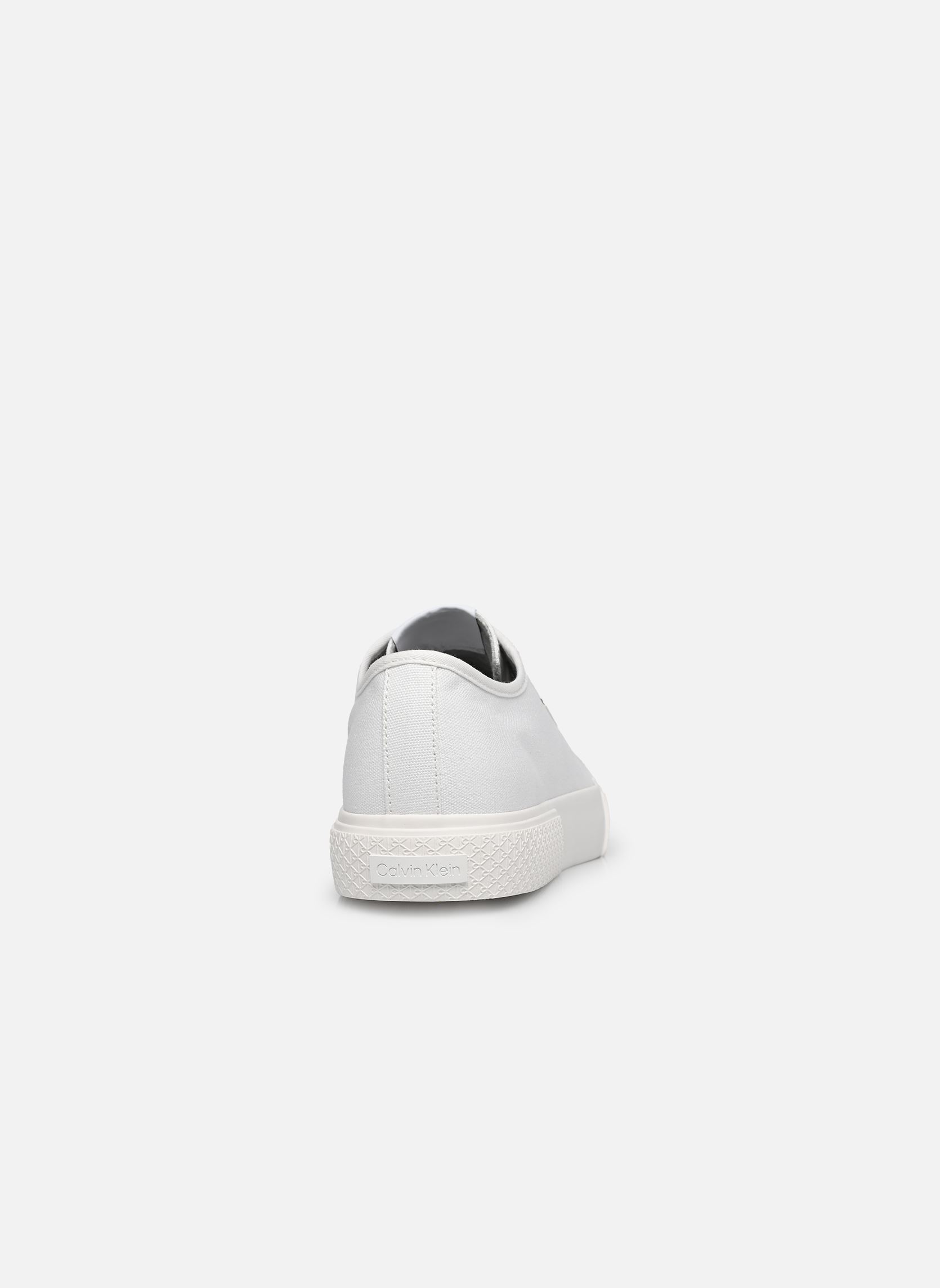 Baskets toile VULC LACEUP CV homme blanc Calvin Klein Baskets toile VULC LACEUP CV homme blanc WHITE