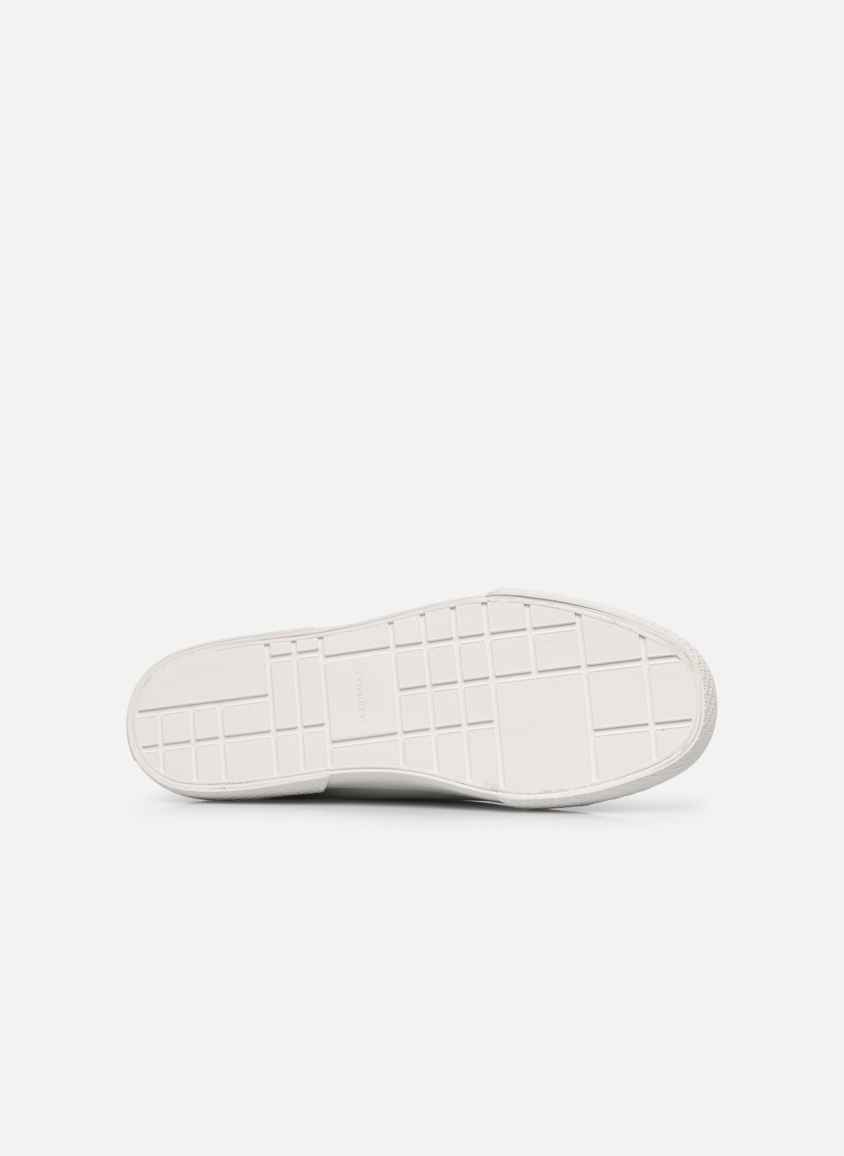 Baskets toile VULC LACEUP CV homme blanc Calvin Klein Baskets toile VULC LACEUP CV homme blanc WHITE
