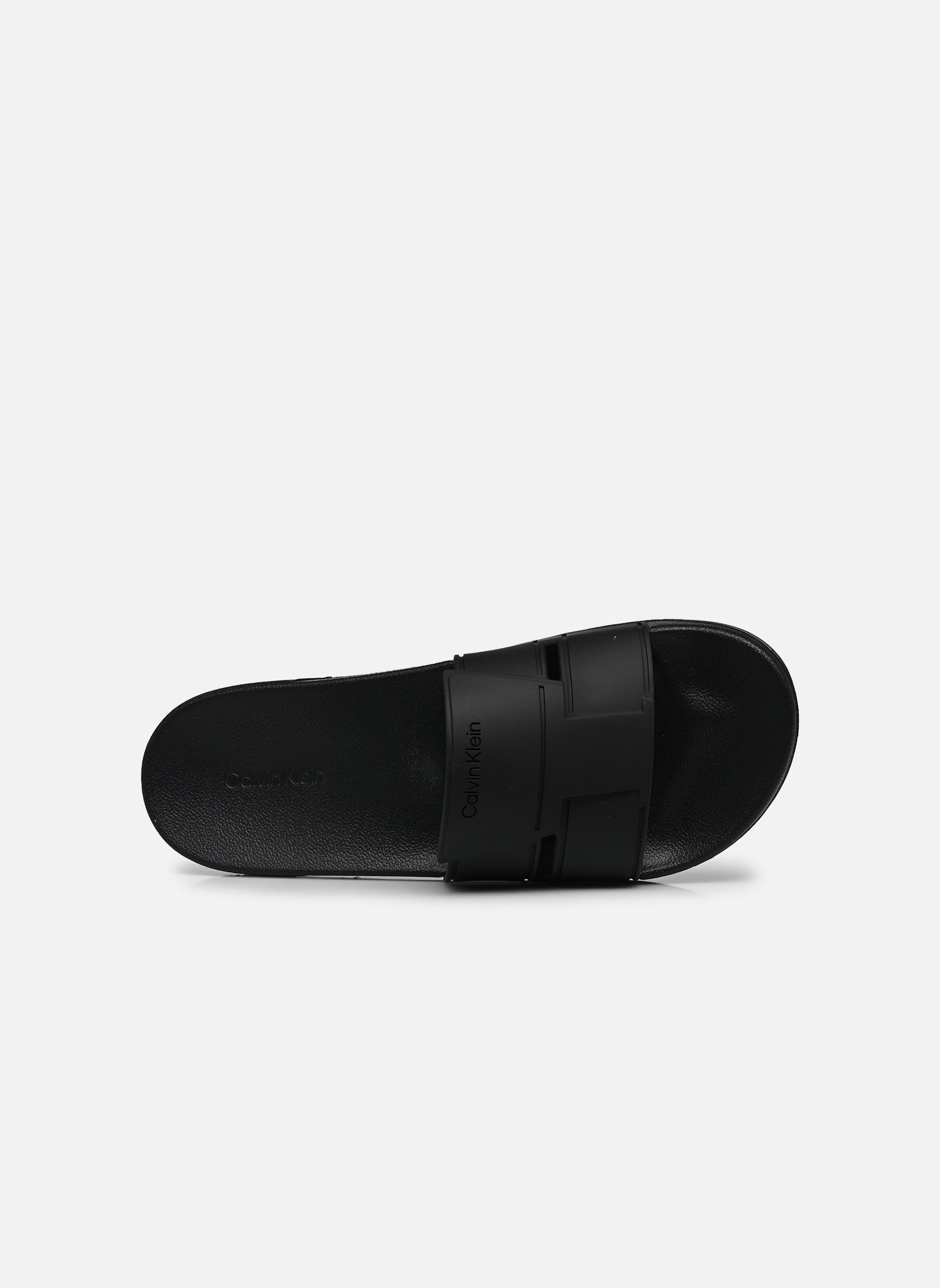 Badeschlappen ESS SLIDE DOUBLE T herren schwarz Calvin Klein Badeschlappen ESS SLIDE DOUBLE T herren schwarz BLACK