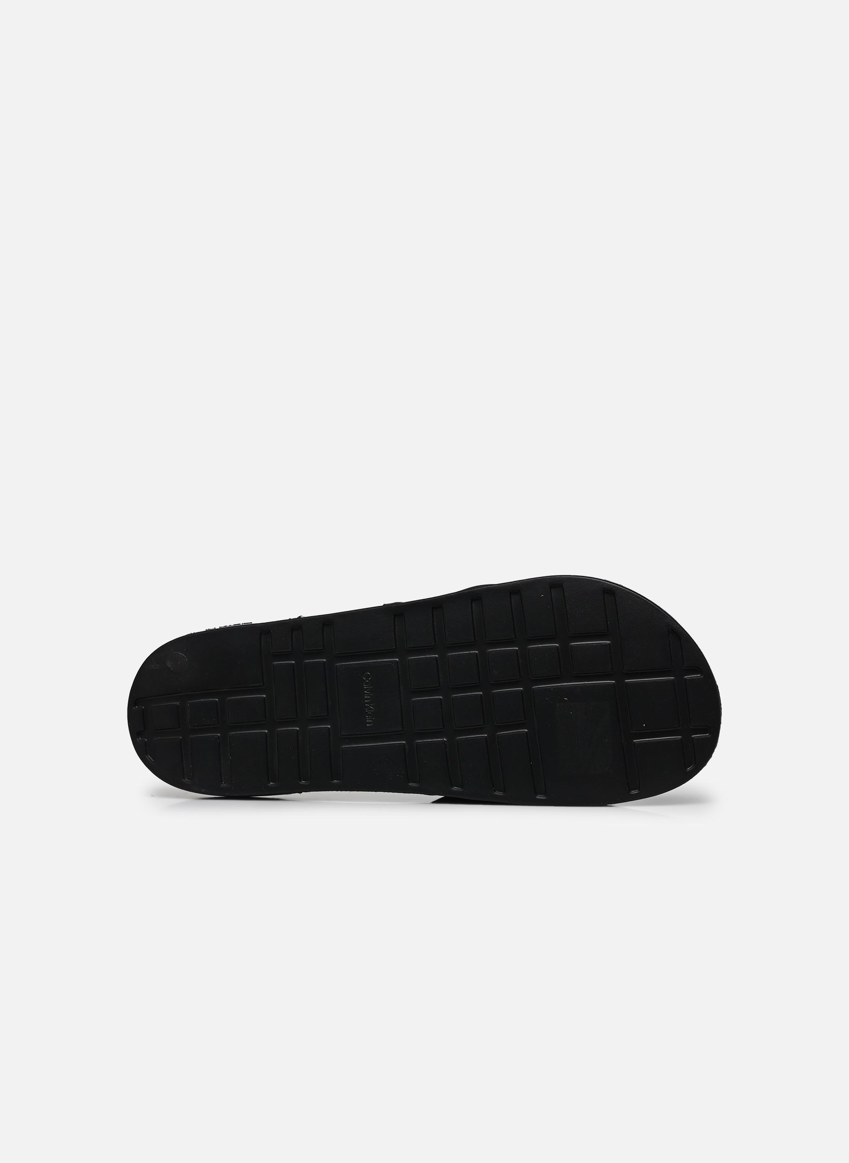 Badeschlappen ESS SLIDE DOUBLE T herren schwarz Calvin Klein Badeschlappen ESS SLIDE DOUBLE T herren schwarz BLACK