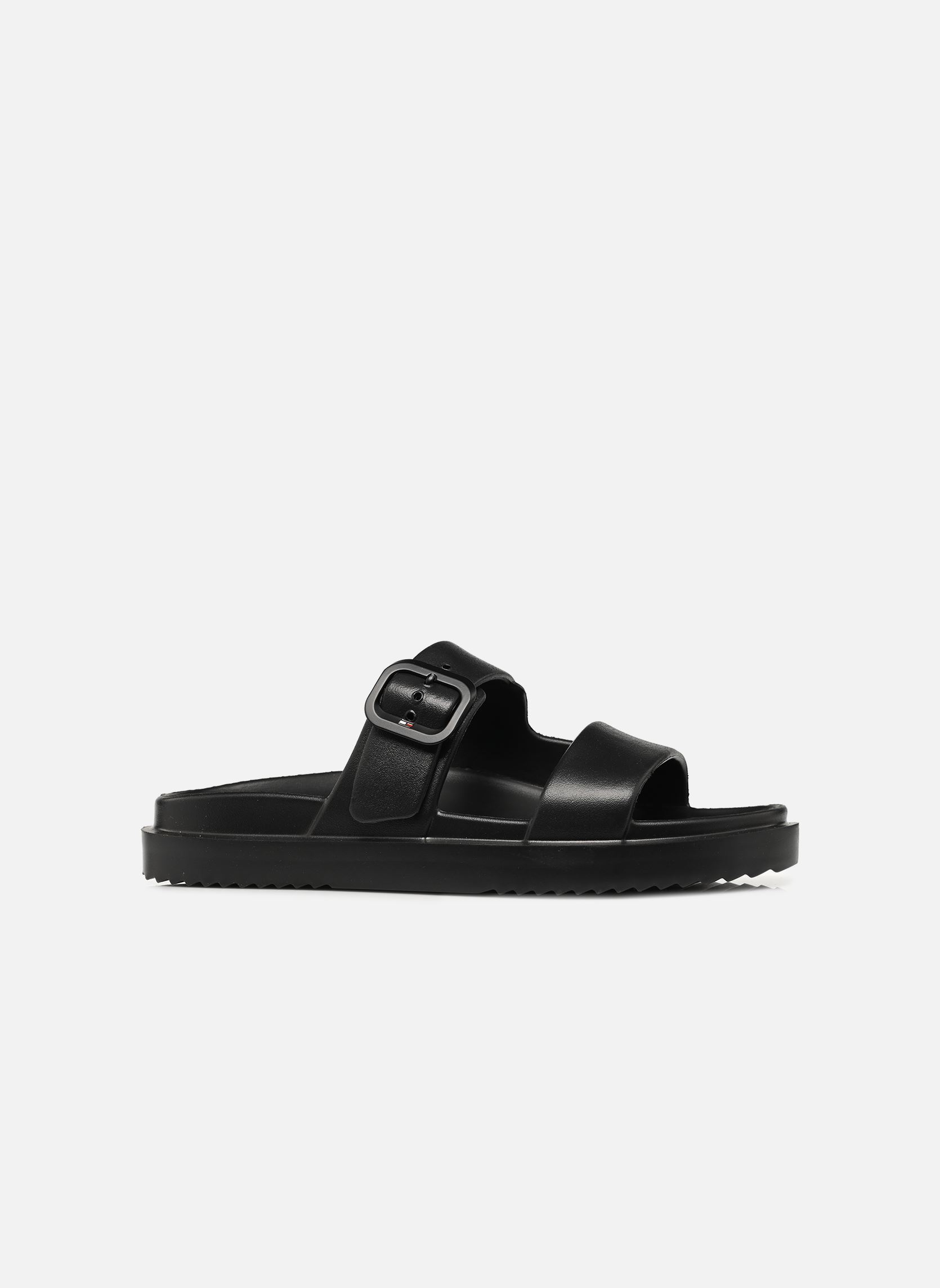 Muilen en klompen TH LIGHT DOUBLE STRA dames zwart Tommy Hilfiger Muilen en klompen TH LIGHT DOUBLE STRA dames zwart BLACK