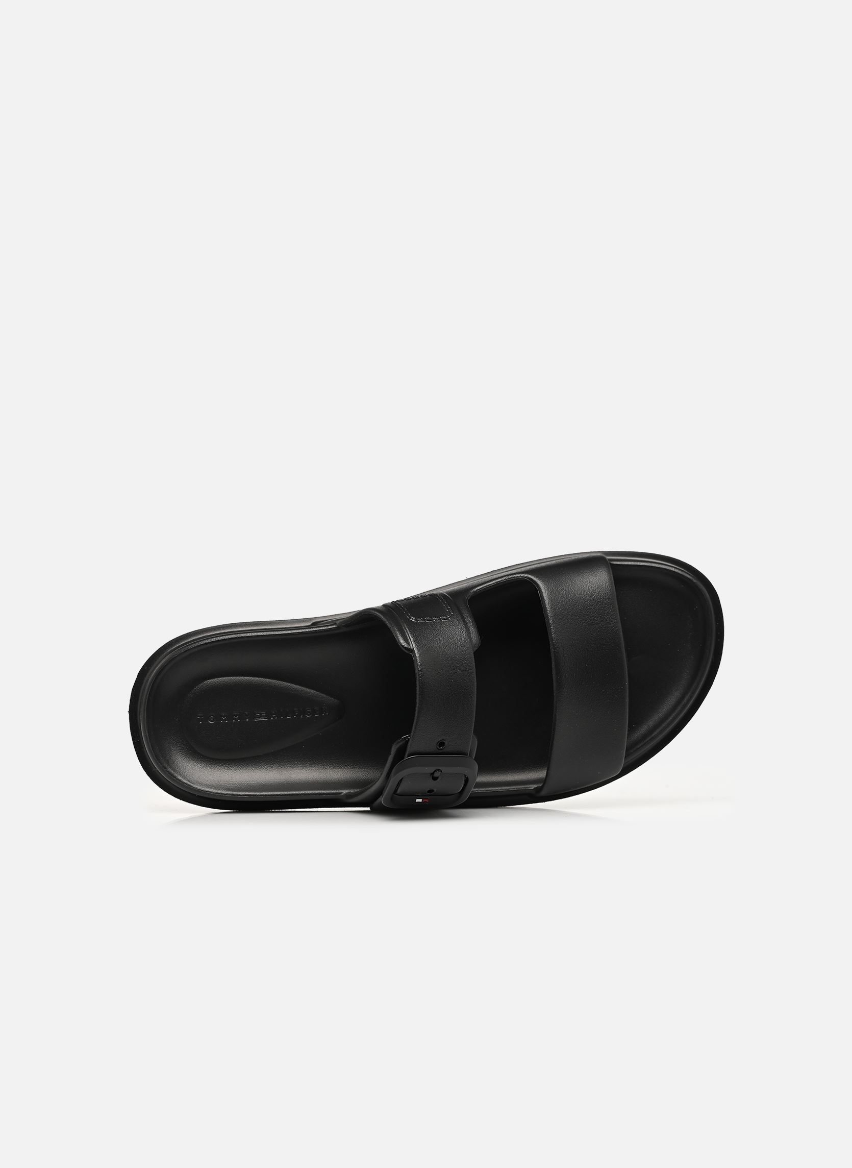 Muilen en klompen TH LIGHT DOUBLE STRA dames zwart Tommy Hilfiger Muilen en klompen TH LIGHT DOUBLE STRA dames zwart BLACK