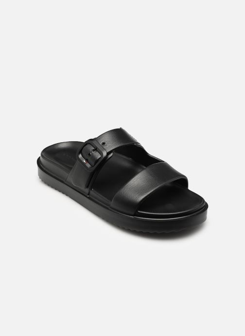 Tommy Hilfiger Muilen en klompen TH LIGHT DOUBLE STRA dames zwart