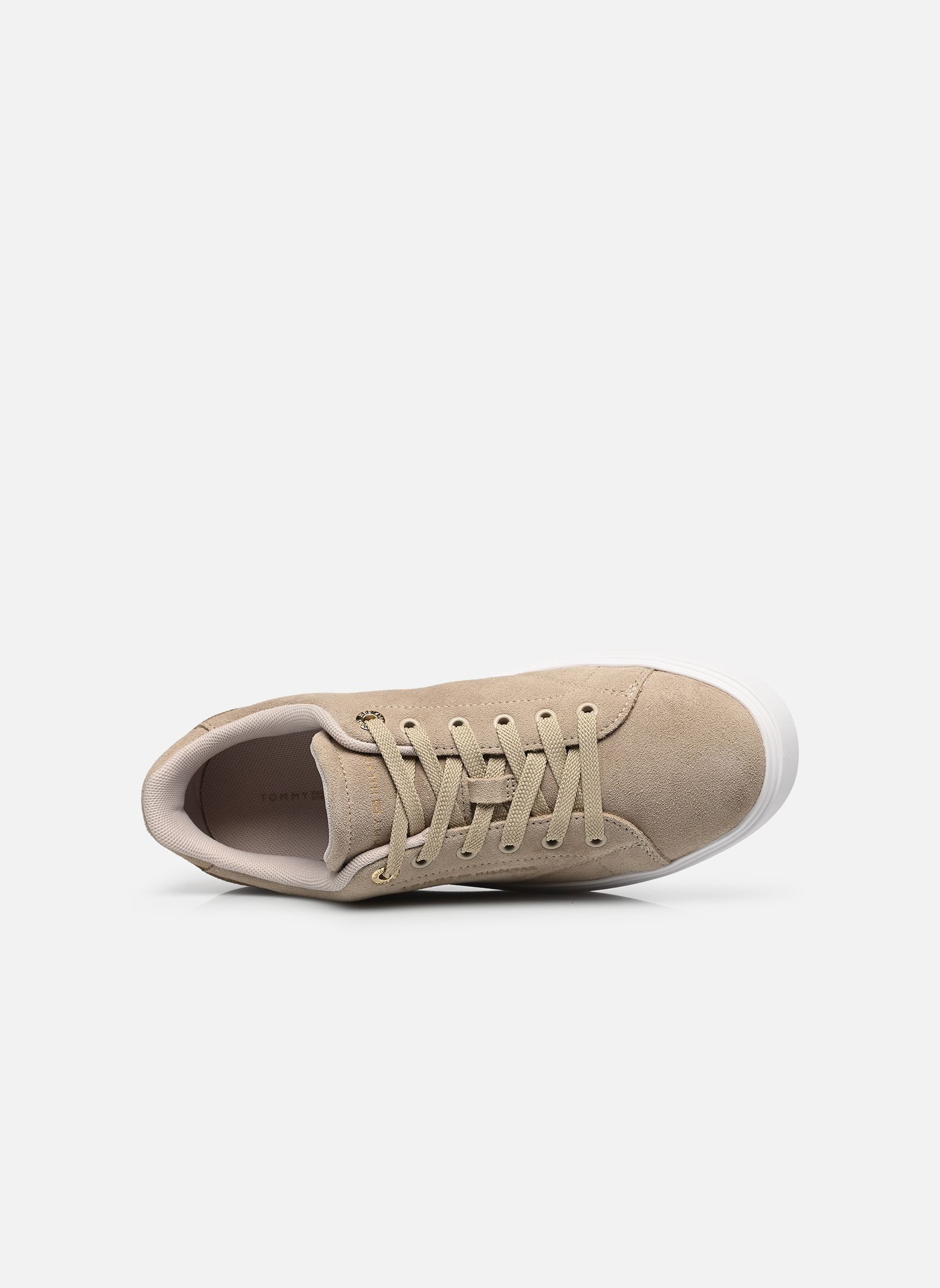 Niedrige Sneaker TH FEMININE CUPSOLE damen grün Tommy Hilfiger Niedrige Sneaker TH FEMININE CUPSOLE damen grün KHAKI