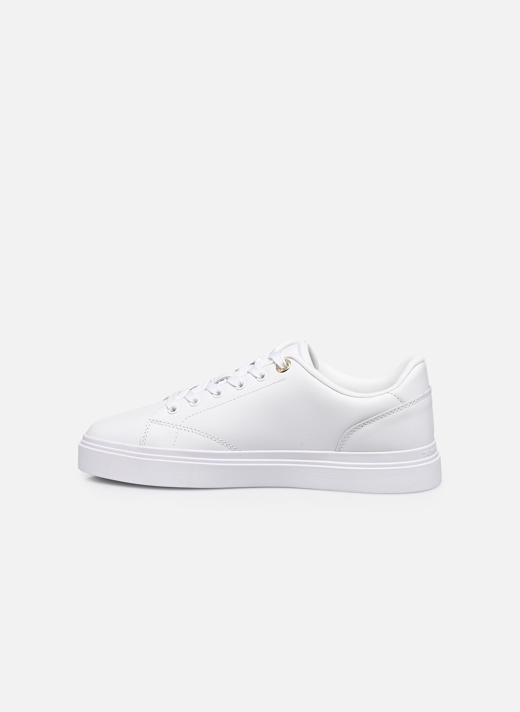 Baskets basses TH CHIC SNEAKER femme blanc Tommy Hilfiger Baskets basses TH CHIC SNEAKER femme blanc WHITE