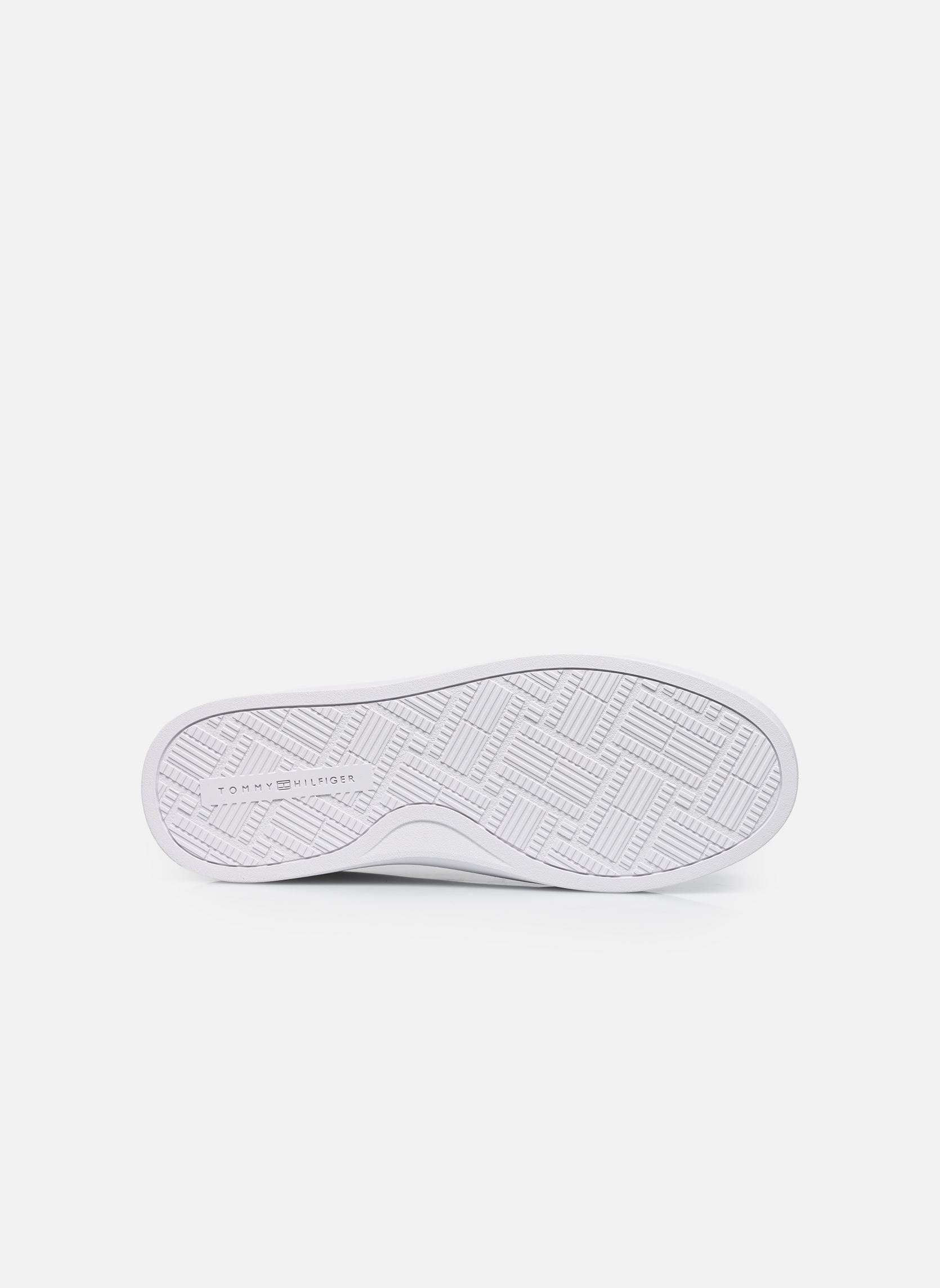 Baskets basses TH CHIC SNEAKER femme blanc Tommy Hilfiger Baskets basses TH CHIC SNEAKER femme blanc WHITE