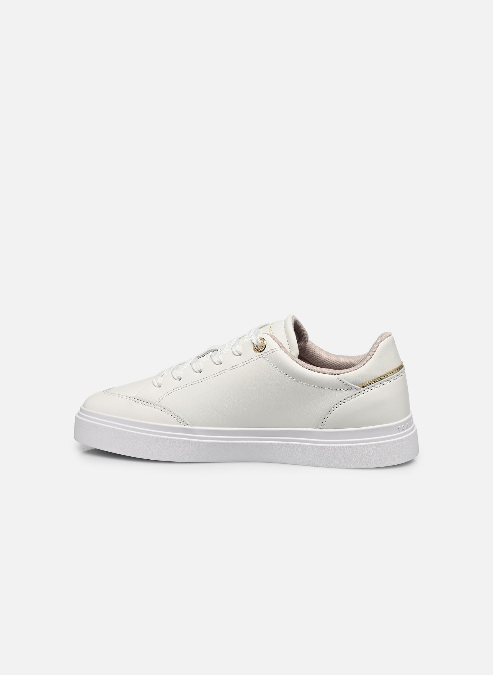 Baskets basses TH CHIC CUPSOLE femme blanc Tommy Hilfiger Baskets basses TH CHIC CUPSOLE femme blanc WHITE
