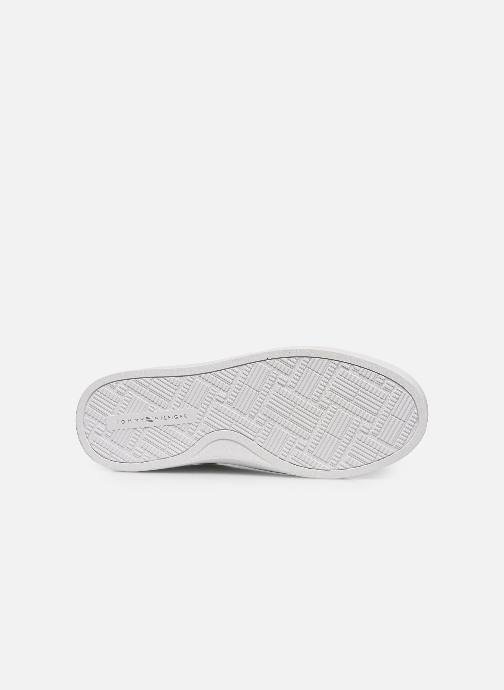 Baskets basses TH CHIC CUPSOLE femme blanc Tommy Hilfiger Baskets basses TH CHIC CUPSOLE femme blanc WHITE