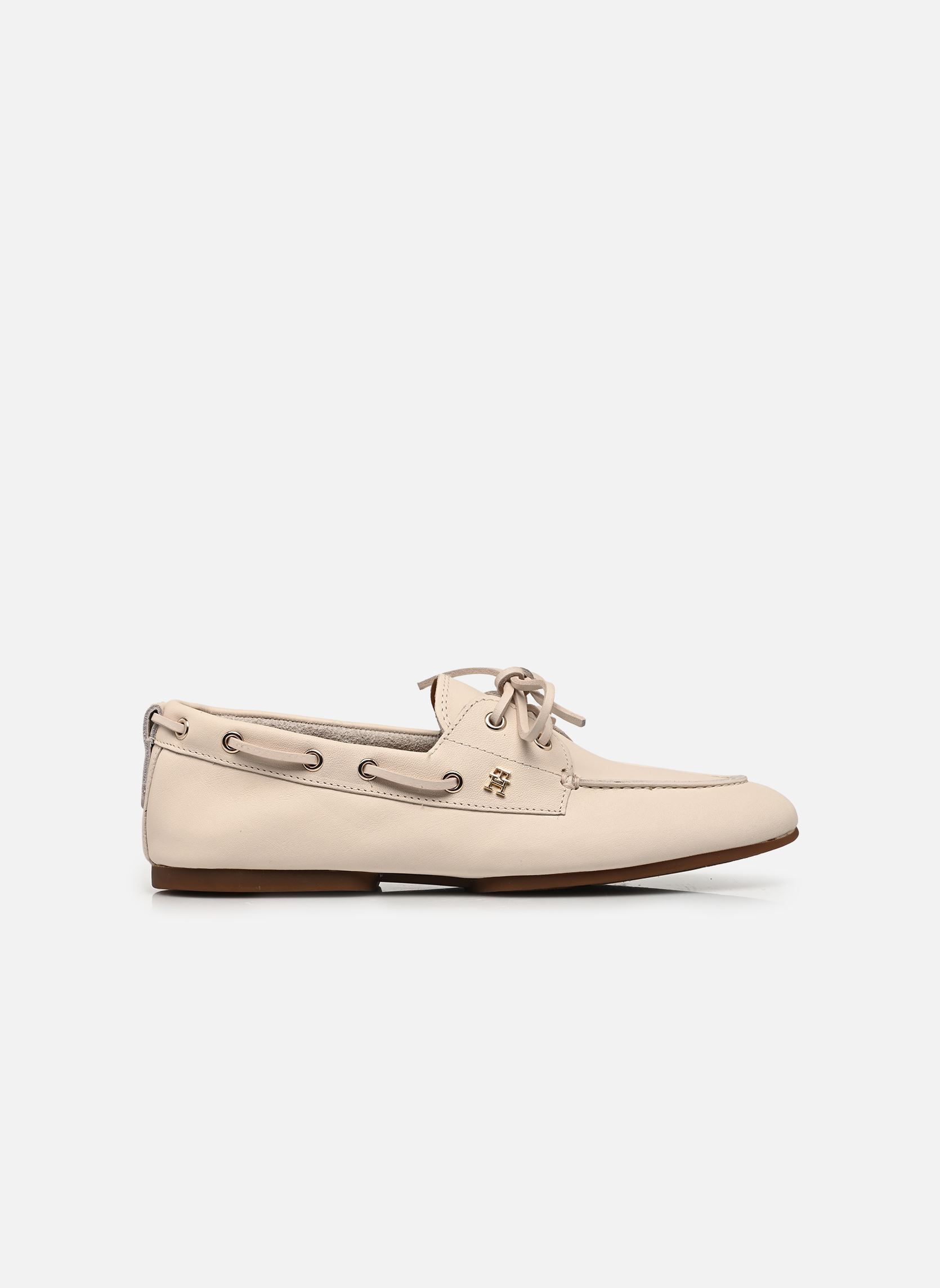 Bootschoenen TH SLEEK LEATHER BOA dames beige Tommy Hilfiger Bootschoenen TH SLEEK LEATHER BOA dames beige BEIGE