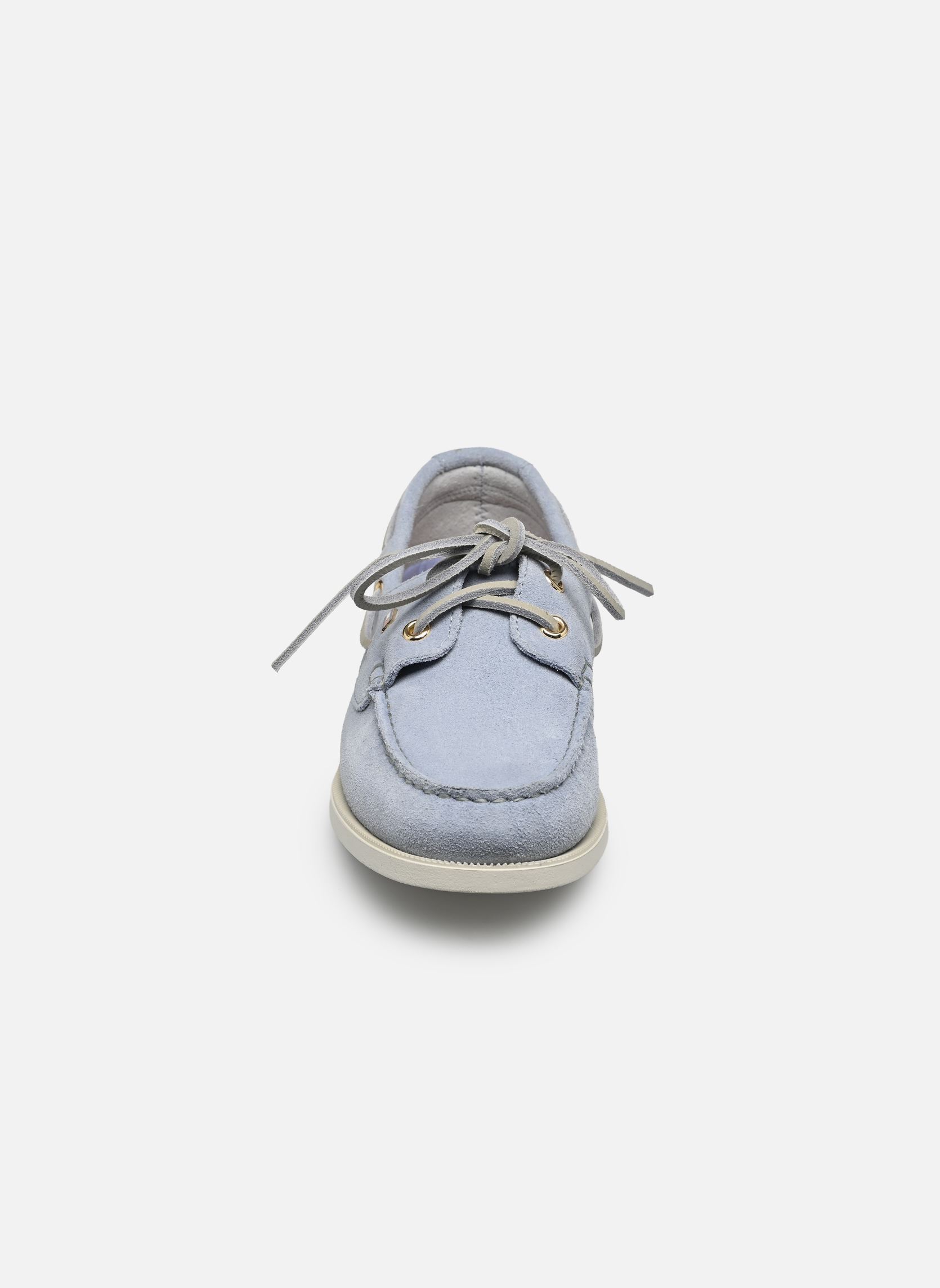 Bootschoenen HILFIGER SUEDE BOAT dames blauw Tommy Hilfiger Bootschoenen HILFIGER SUEDE BOAT dames blauw BLUE