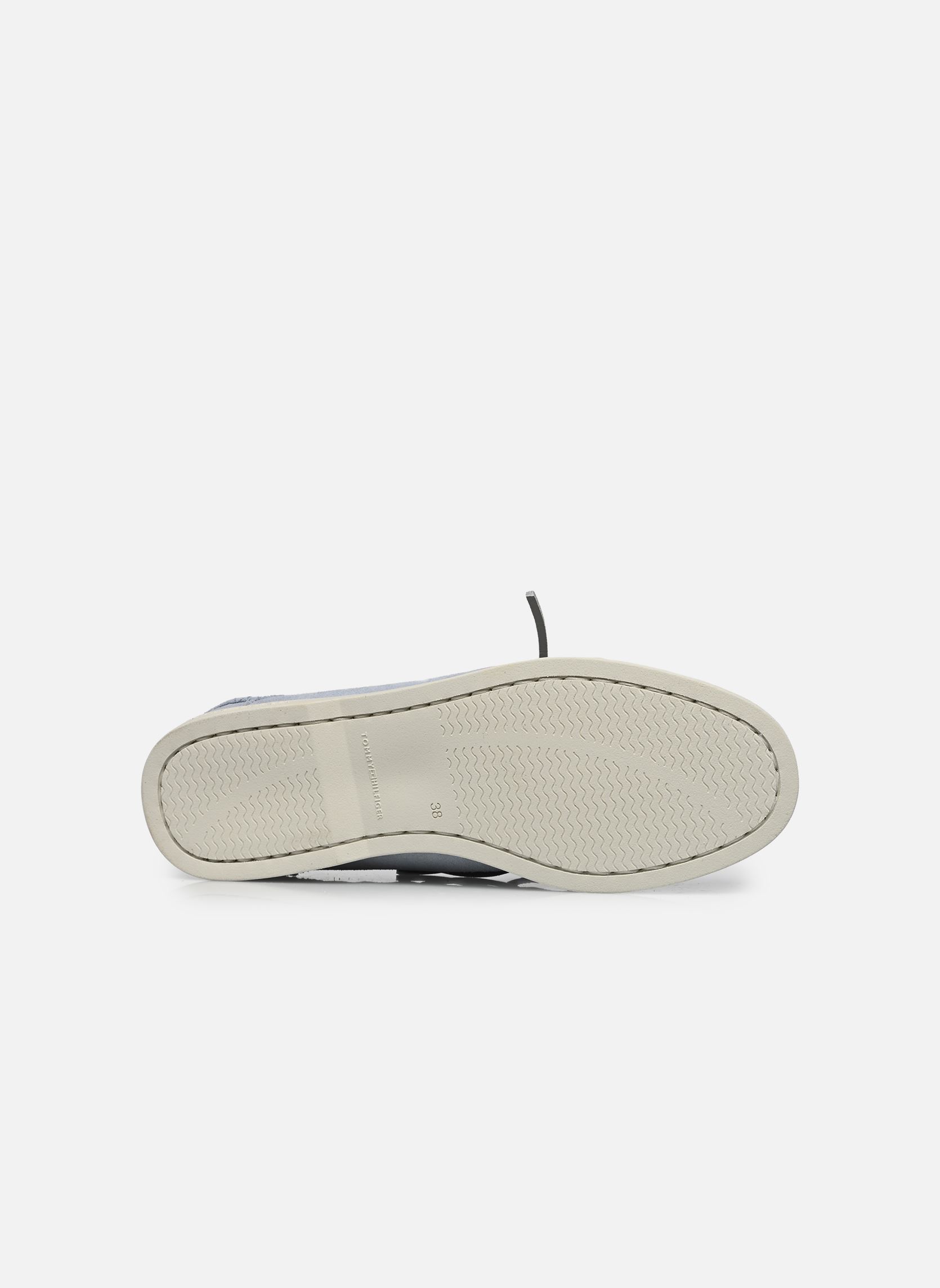 Bootschoenen HILFIGER SUEDE BOAT dames blauw Tommy Hilfiger Bootschoenen HILFIGER SUEDE BOAT dames blauw BLUE