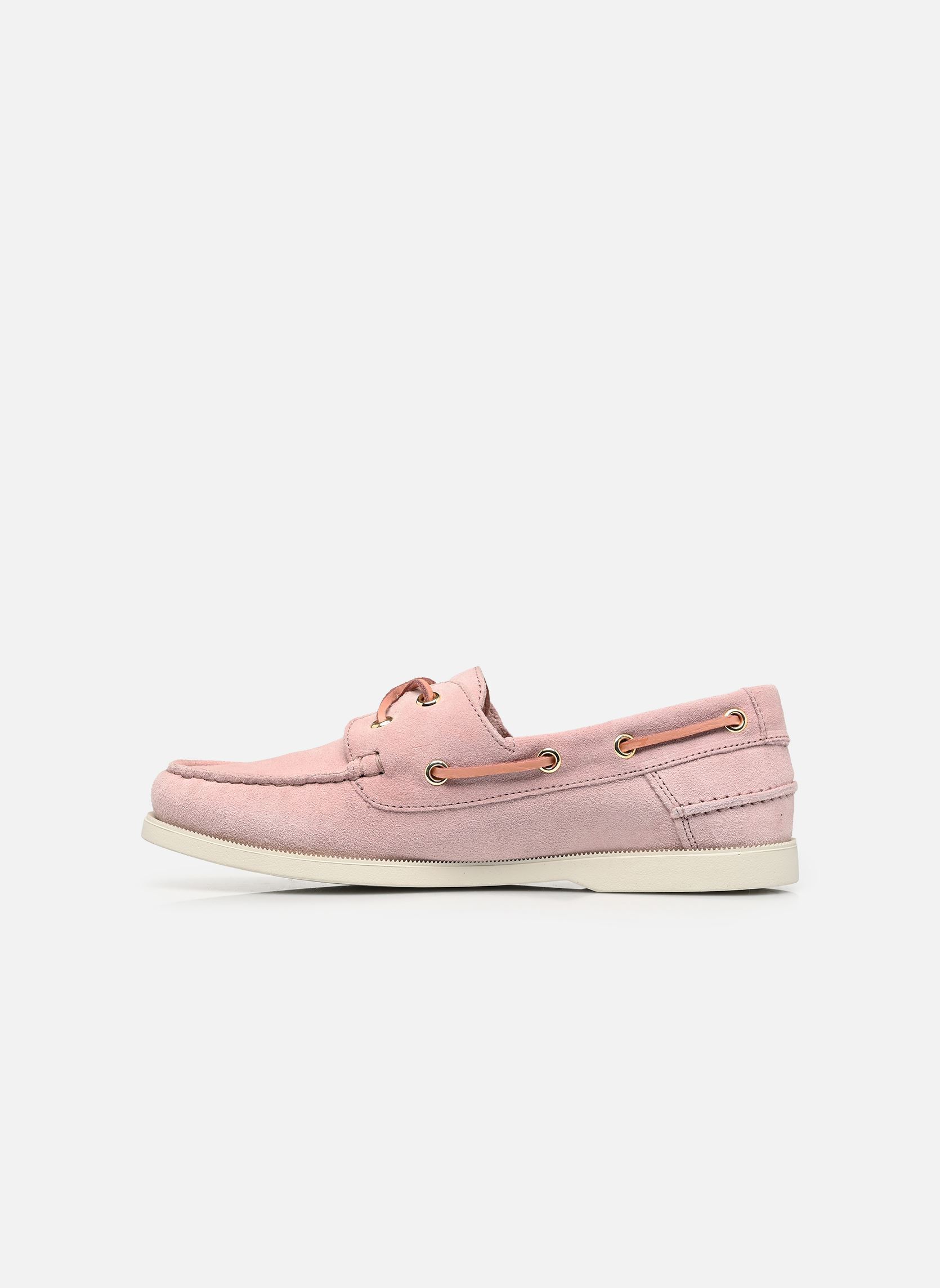 Chaussures bateaux HILFIGER SUEDE BOAT femme rose Tommy Hilfiger Chaussures bateaux HILFIGER SUEDE BOAT femme rose PINK
