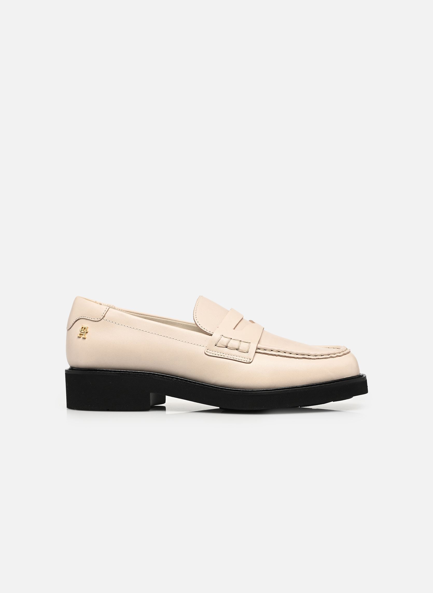 Mocassins ELETTRA PENNY LEATHE femme beige Tommy Hilfiger Mocassins ELETTRA PENNY LEATHE femme beige BEIGE