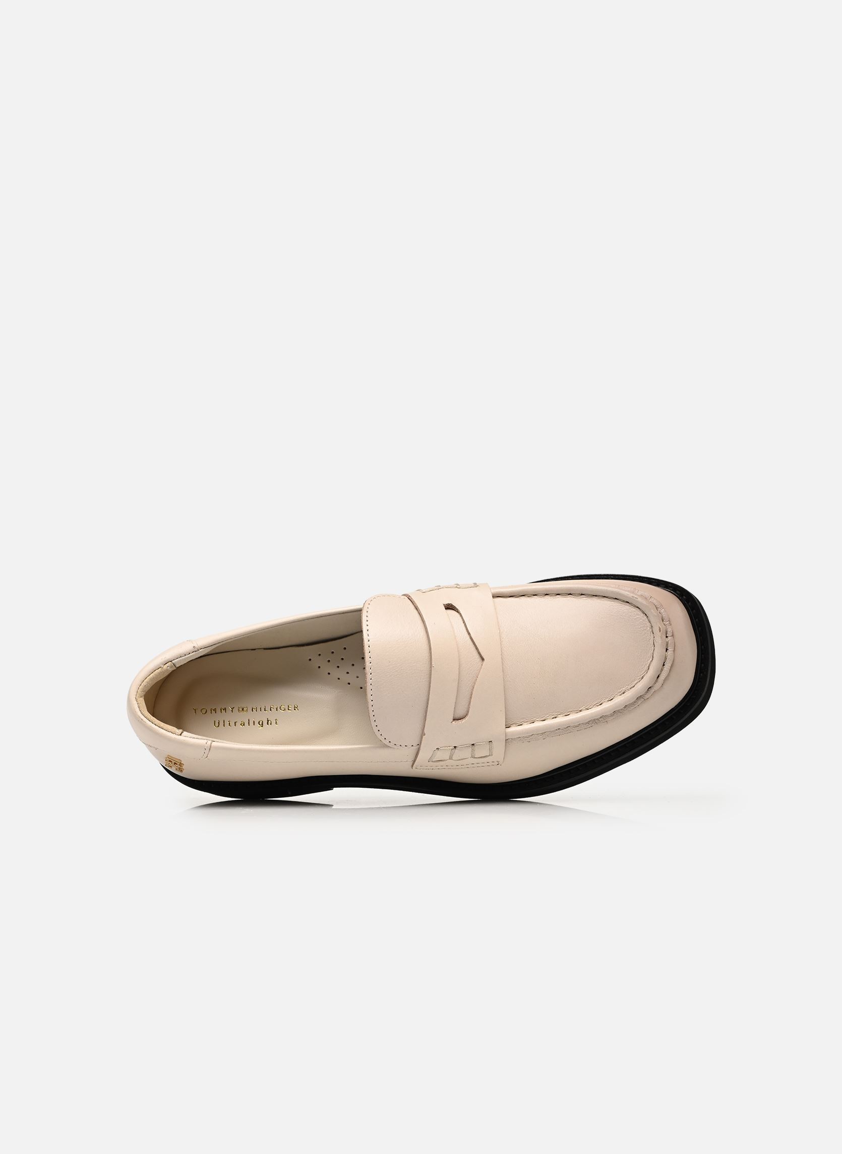 Mocassins ELETTRA PENNY LEATHE femme beige Tommy Hilfiger Mocassins ELETTRA PENNY LEATHE femme beige BEIGE