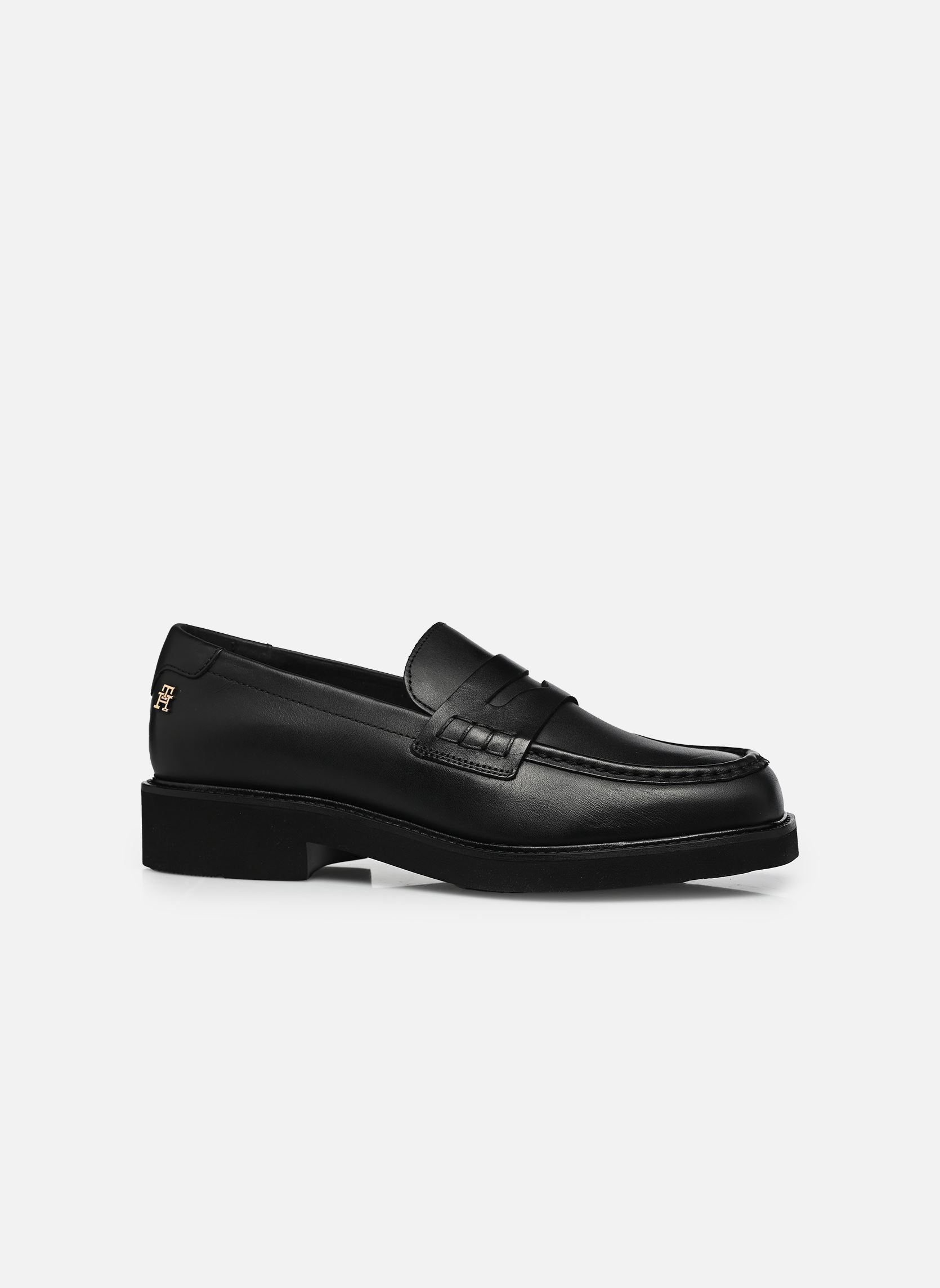 Mocassins ELETTRA PENNY LEATHE dames zwart Tommy Hilfiger Mocassins ELETTRA PENNY LEATHE dames zwart BLACK