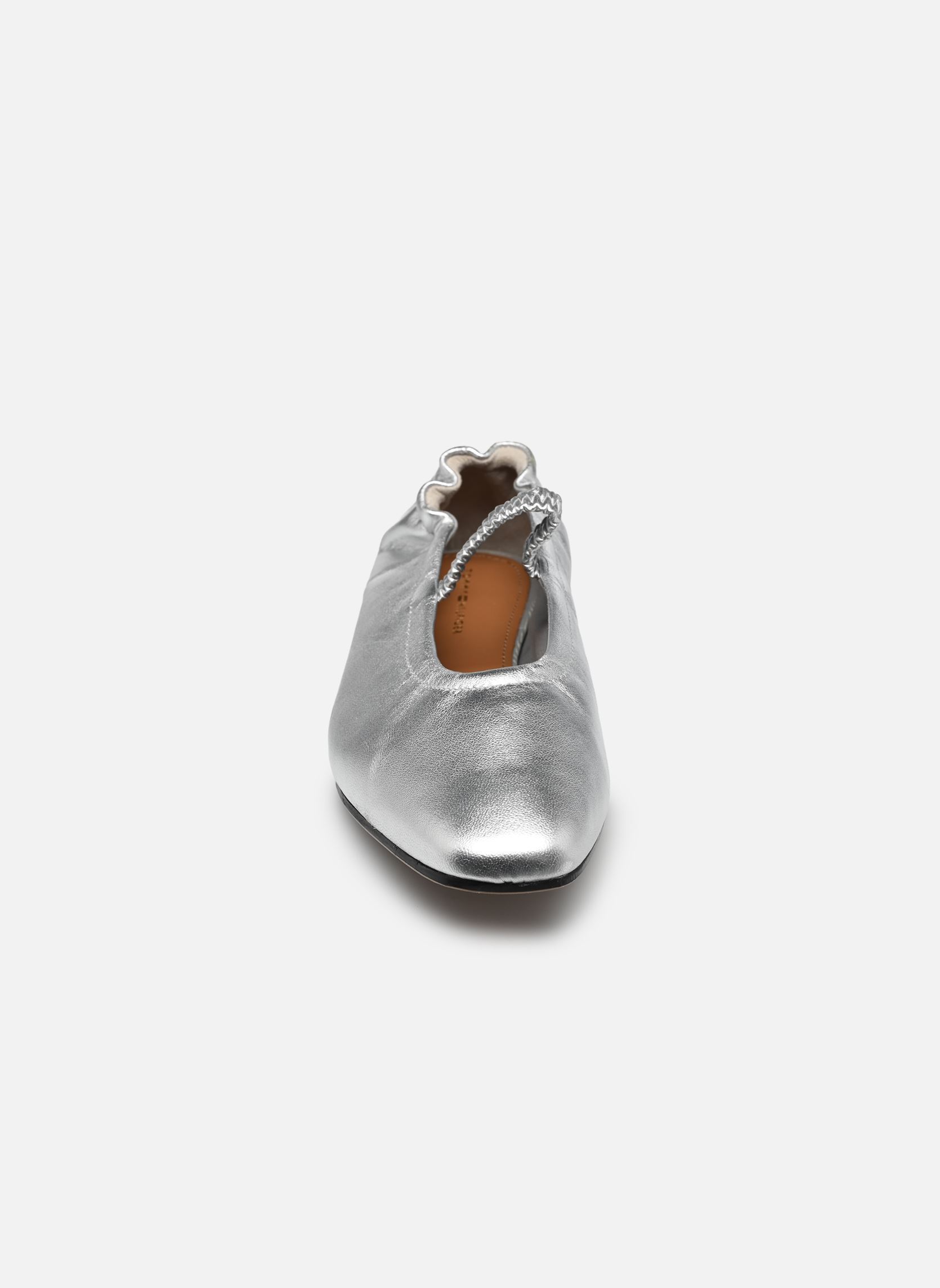 Klassische Ballerinas SILVER LTH ELLASTIC damen grau Tommy Hilfiger Klassische Ballerinas SILVER LTH ELLASTIC damen grau GREY