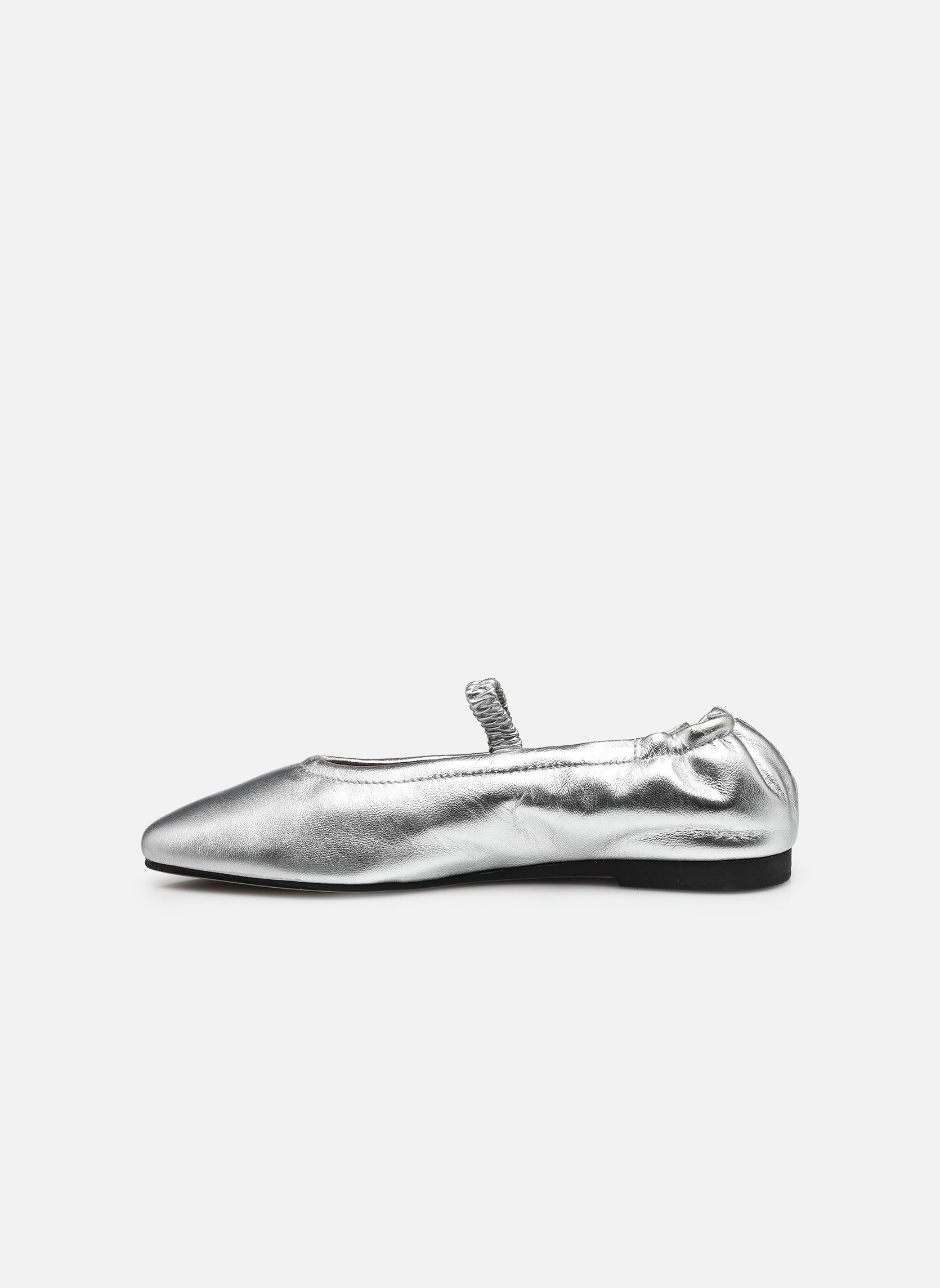 Klassische Ballerinas SILVER LTH ELLASTIC damen grau Tommy Hilfiger Klassische Ballerinas SILVER LTH ELLASTIC damen grau GREY