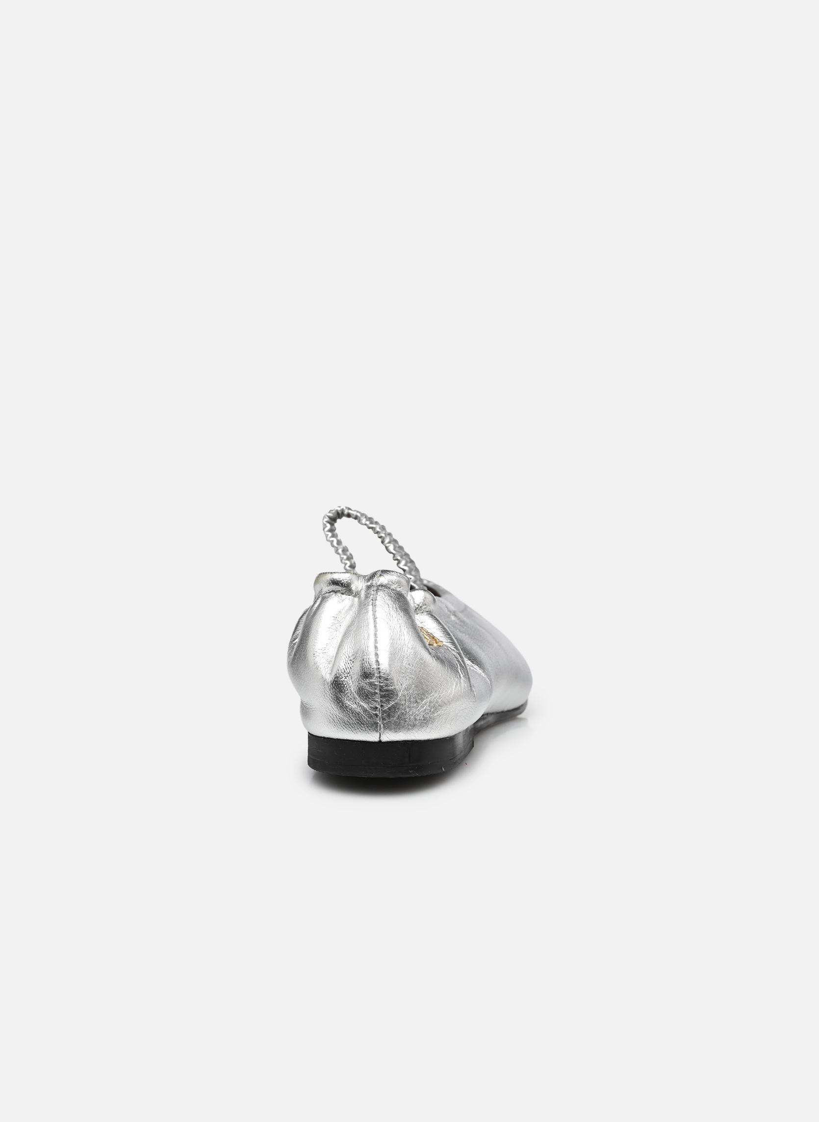 Klassische Ballerinas SILVER LTH ELLASTIC damen grau Tommy Hilfiger Klassische Ballerinas SILVER LTH ELLASTIC damen grau GREY