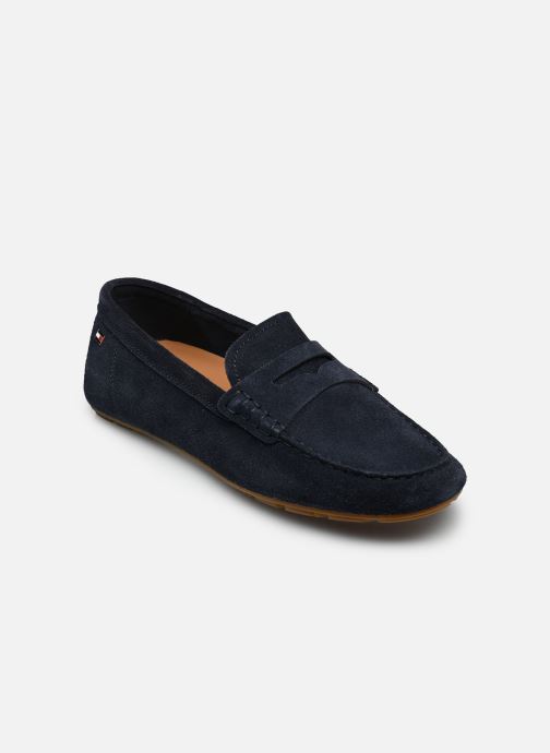 Tommy Hilfiger Mocassins FLAG SOFT SUEDE DRIV dames blauw