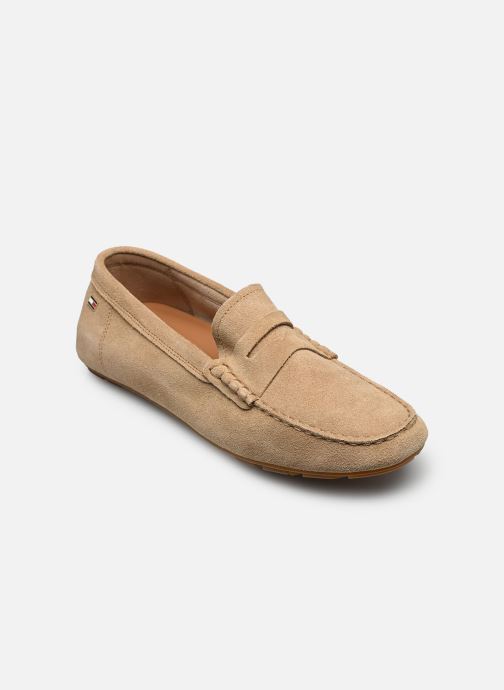 Tommy Hilfiger Mocassins FLAG SOFT SUEDE DRIV dames groen