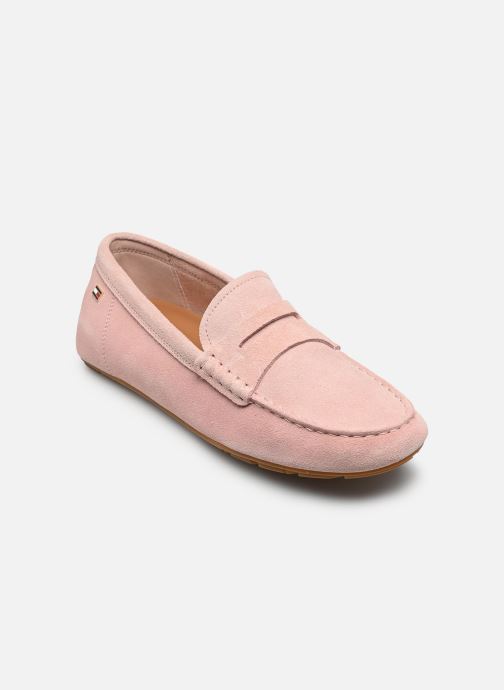 Tommy Hilfiger Mocassins FLAG SOFT SUEDE DRIV dames roze