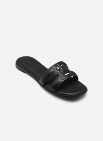 Pantoletten und Clogs TH LOGO STRAP MULE damen weiß