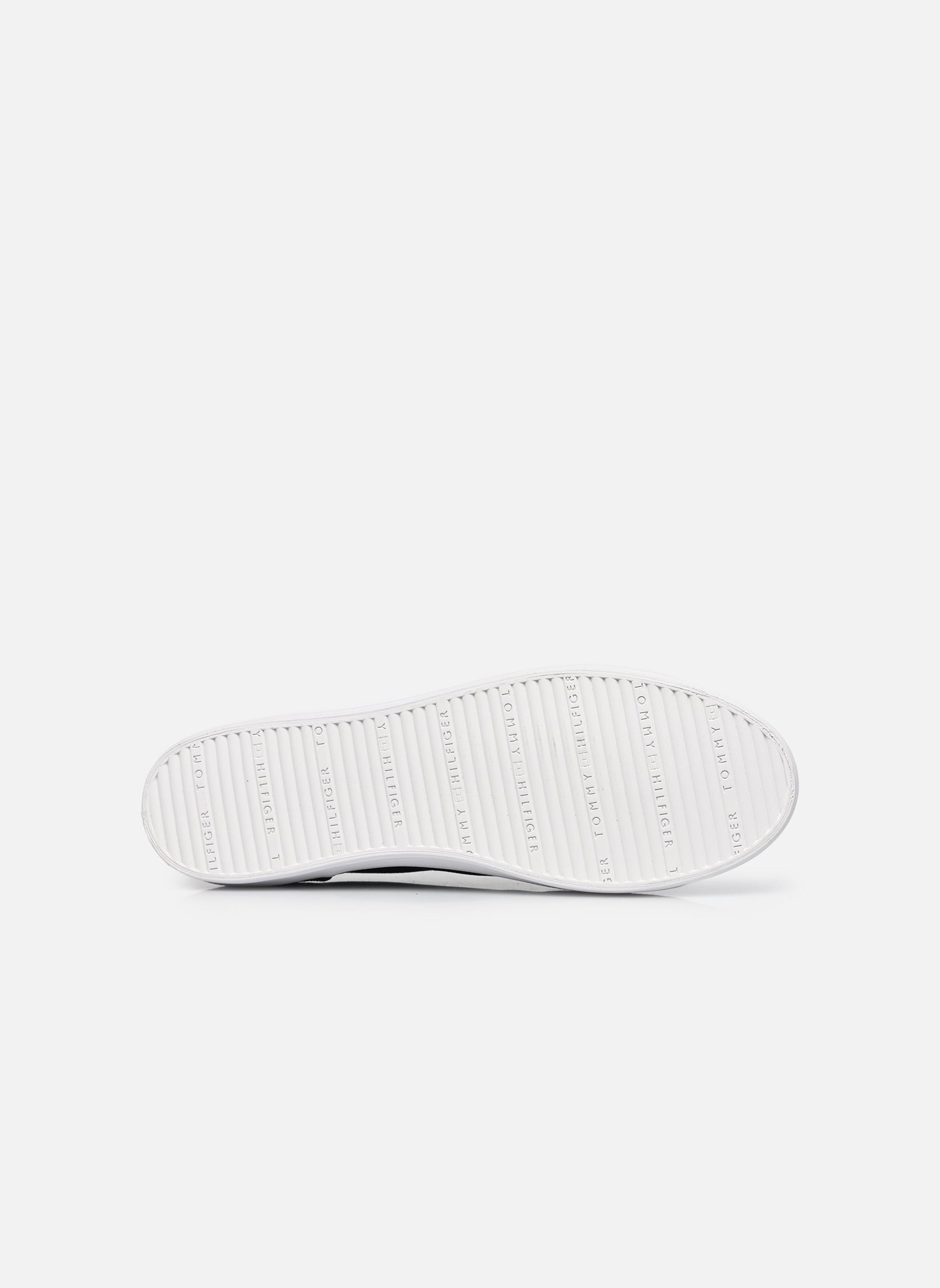 Niedrige Sneaker TH FOXING SNEAKER CA damen blau Tommy Hilfiger Niedrige Sneaker TH FOXING SNEAKER CA damen blau BLUE