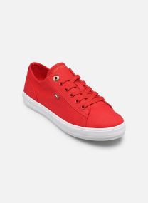 Niedrige Sneaker TH FOXING SNEAKER CA damen weiß