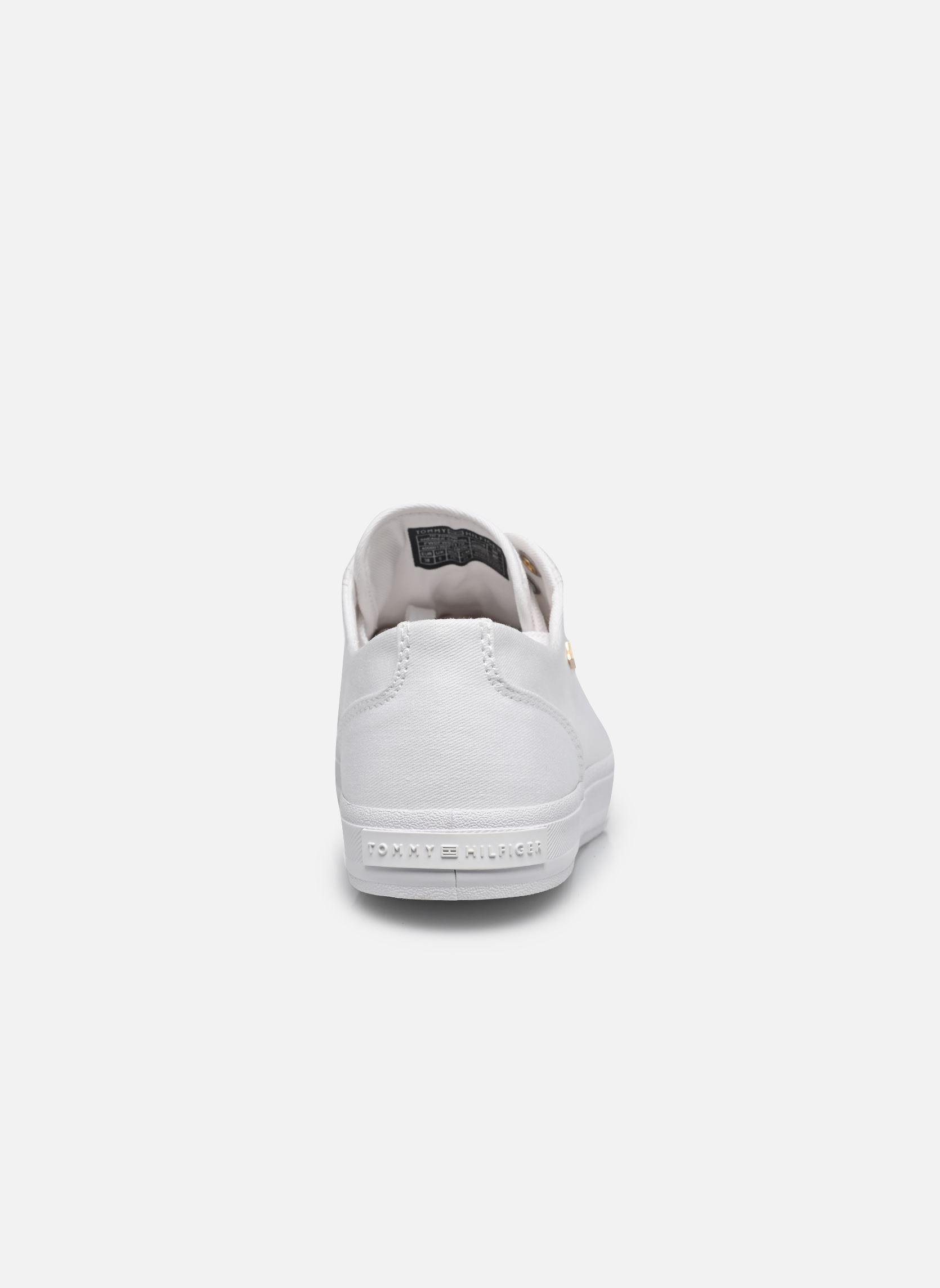 Niedrige Sneaker TH FOXING SNEAKER CA damen weiß Tommy Hilfiger Niedrige Sneaker TH FOXING SNEAKER CA damen weiß WHITE